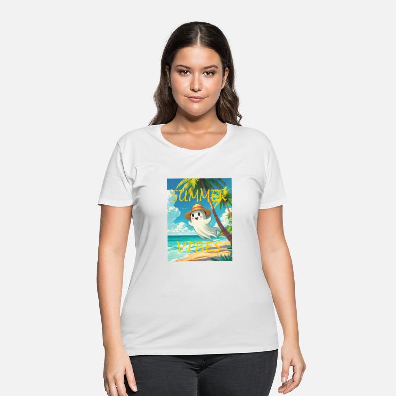 A cute spooky in a tropical island