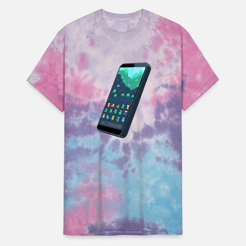 A pixel art of a mobile