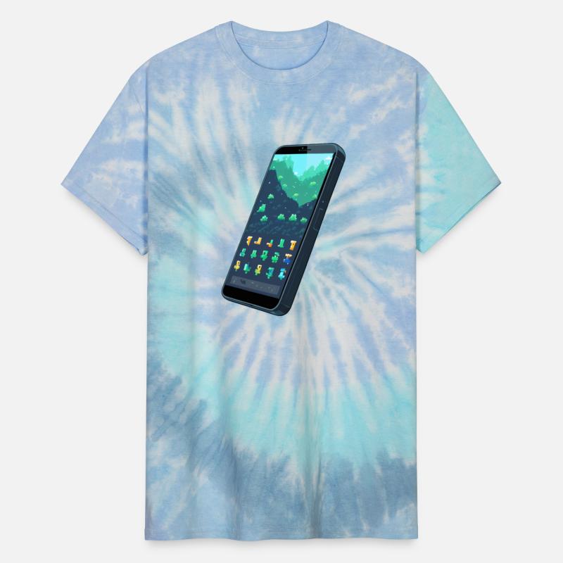 A pixel art of a mobile