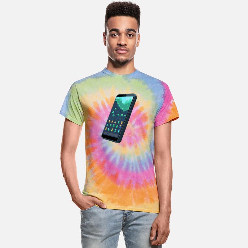 A pixel art of a mobile