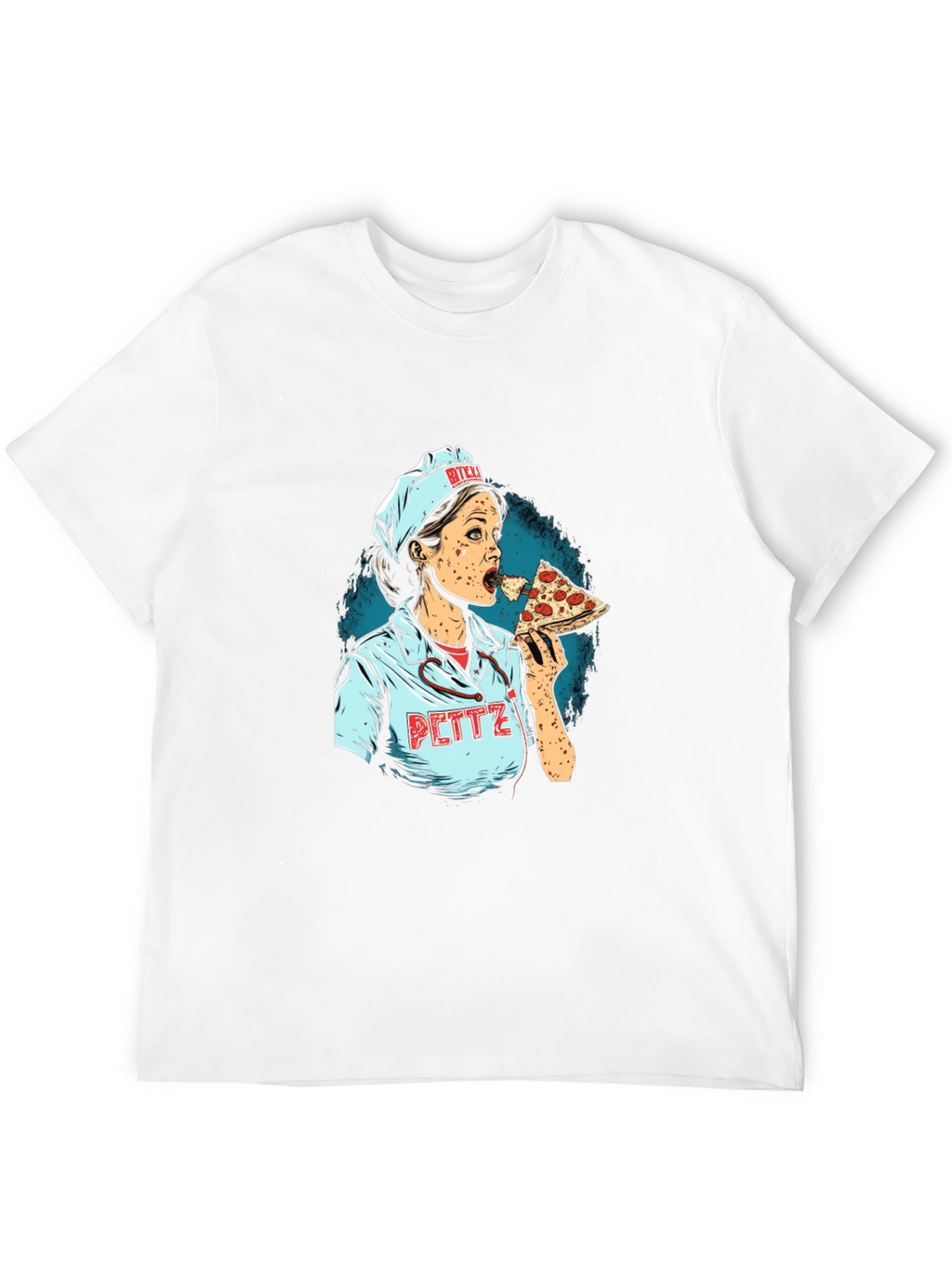 Pizza Nurse Graphic T-Shirt
