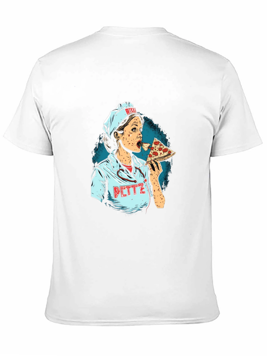Pizza Nurse Graphic T-Shirt