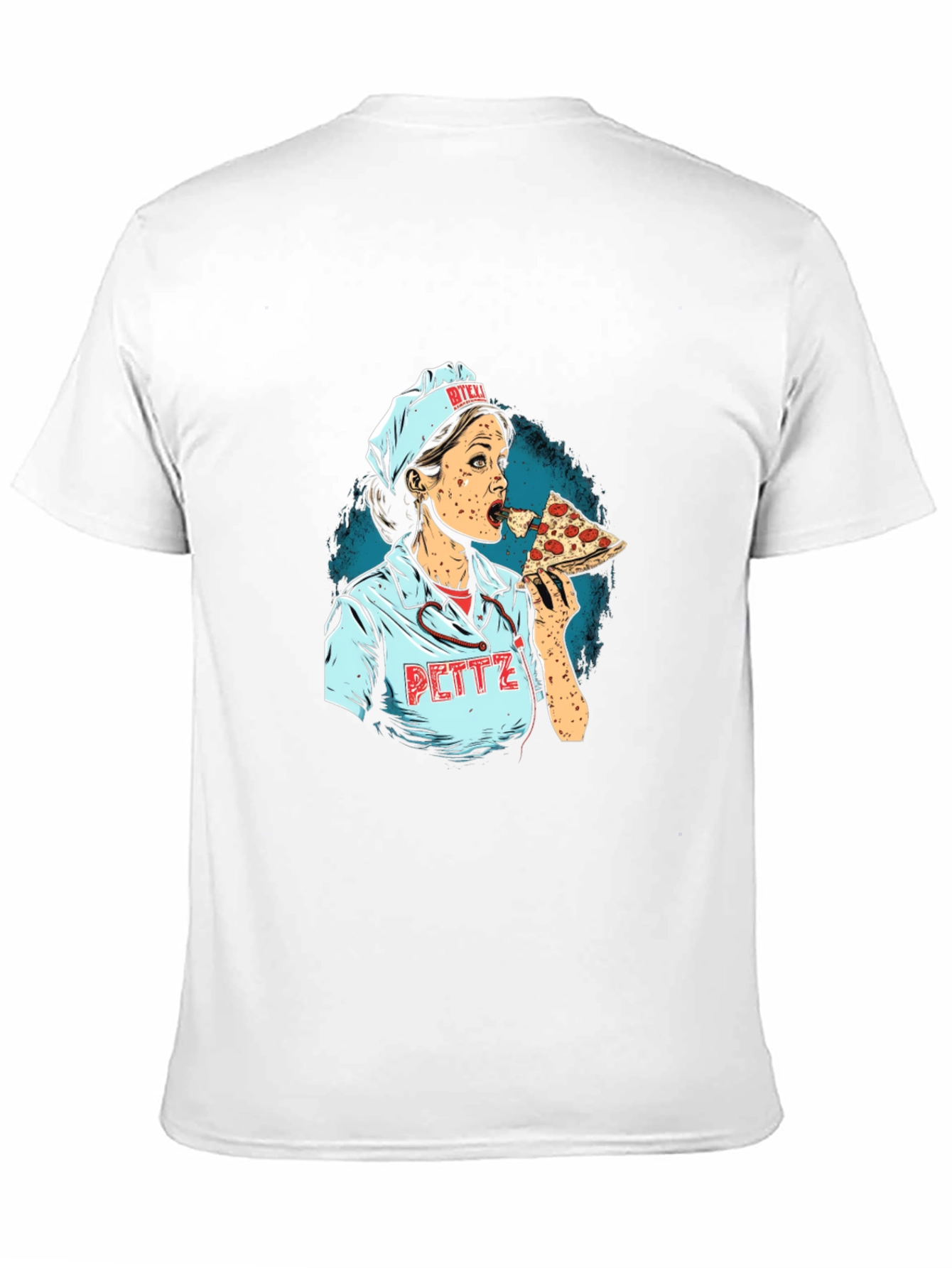 Pizza Nurse Graphic T-Shirt