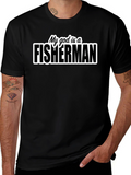 My God is a Fisherman Graphic T-Shirt