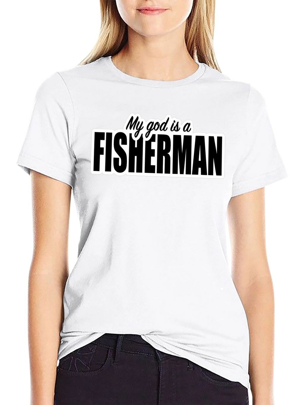 My God is a Fisherman Graphic T-Shirt