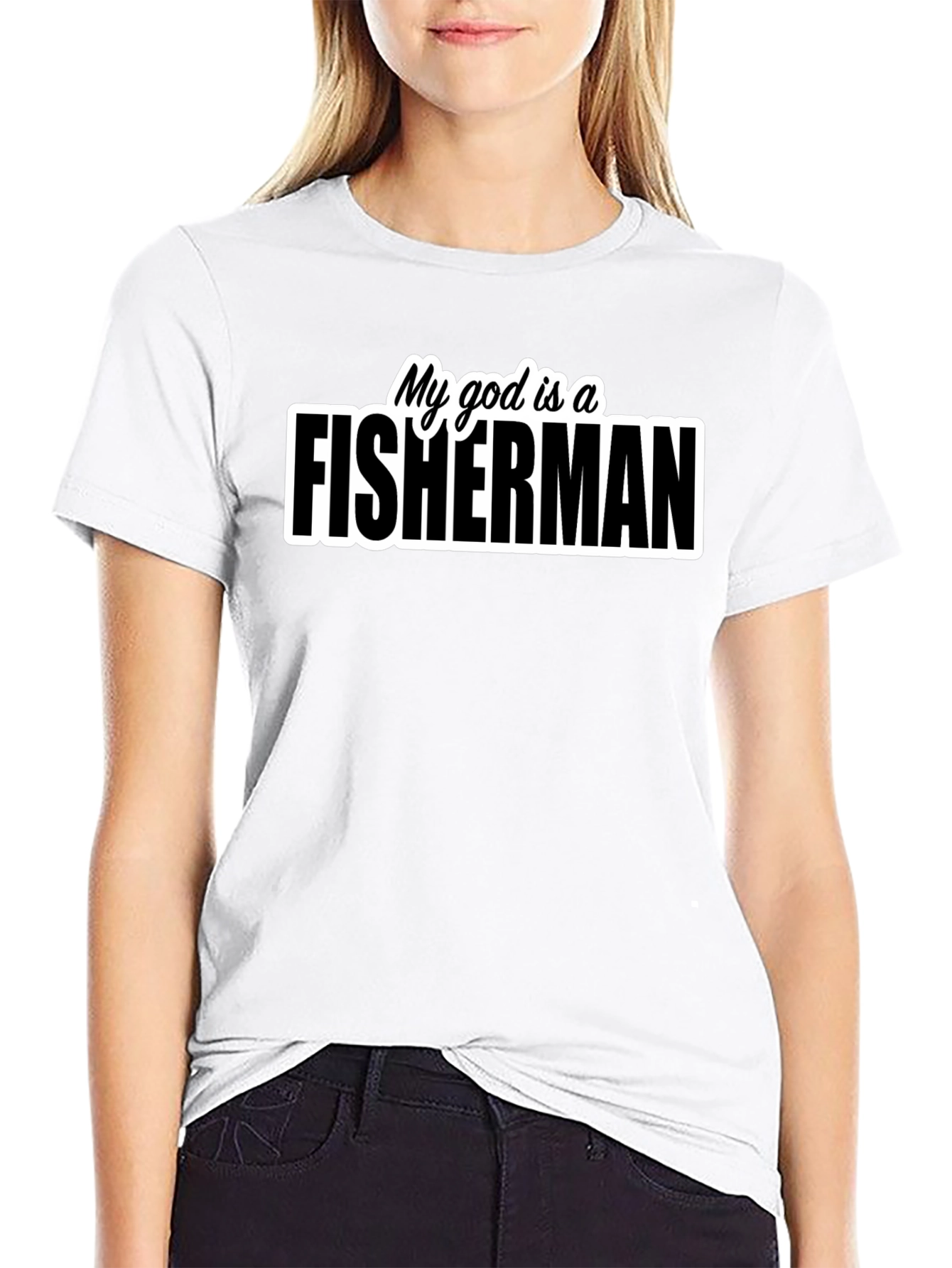 My God is a Fisherman Graphic T-Shirt