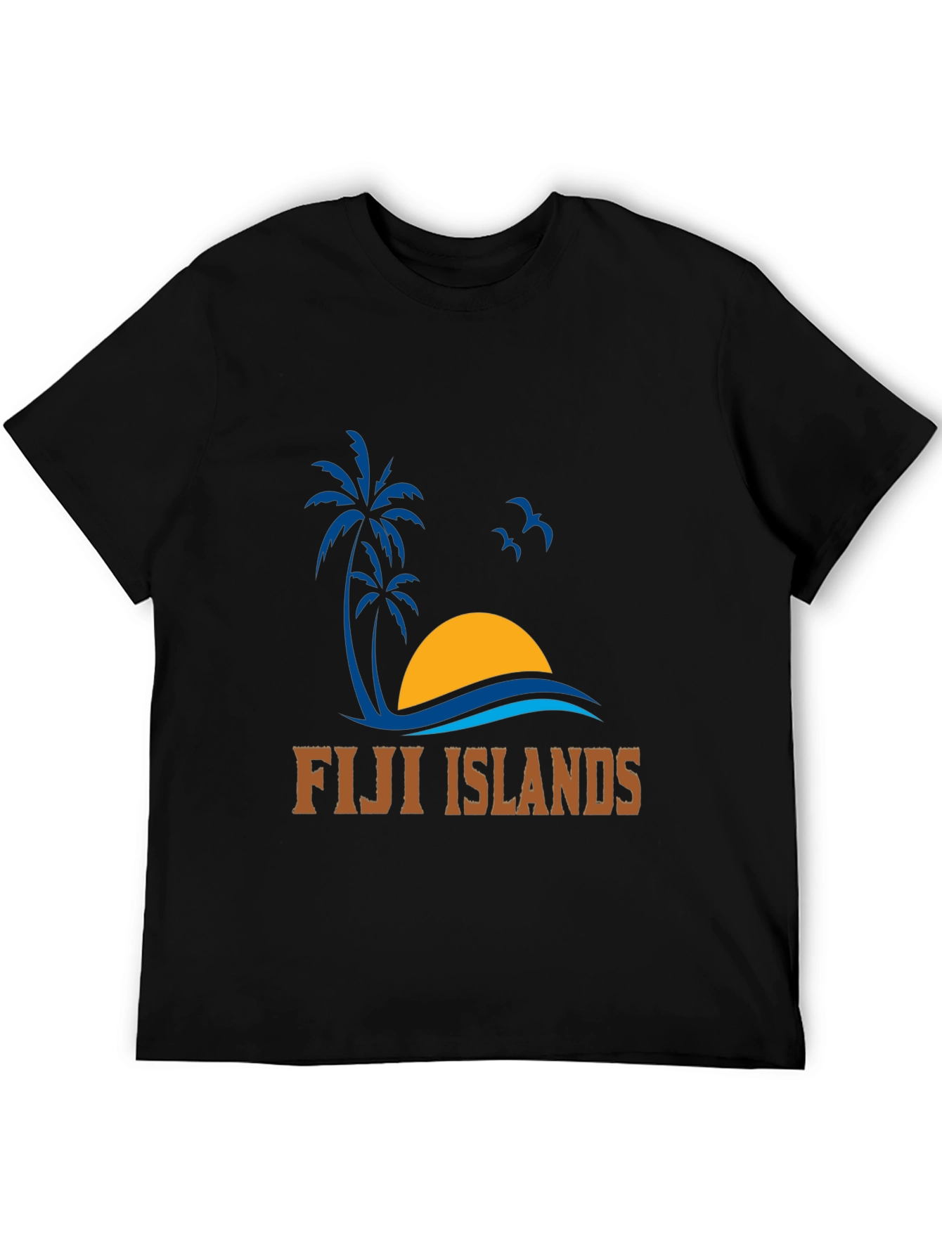 Fiji Islands Graphic Tee - Tropical Vacation T-Shirt