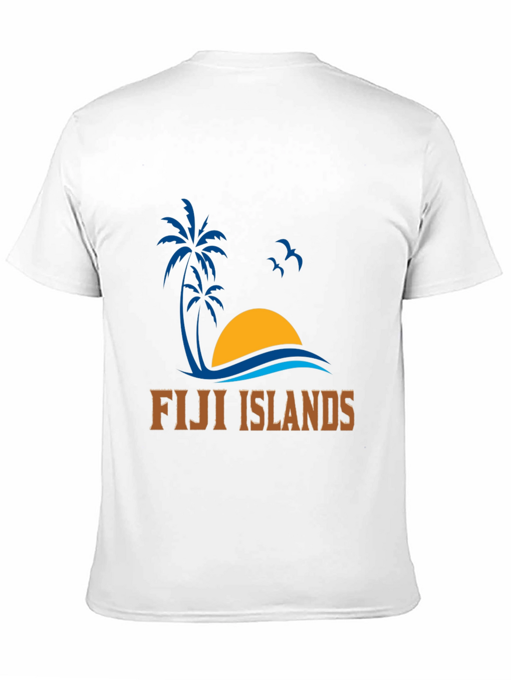 Fiji Islands Graphic Tee - Tropical Vacation T-Shirt