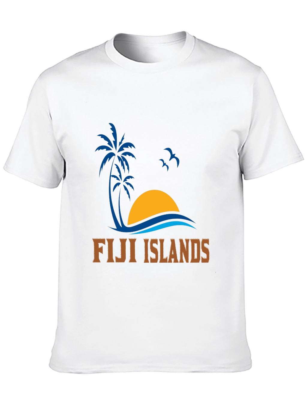 Fiji Islands Graphic Tee - Tropical Vacation T-Shirt