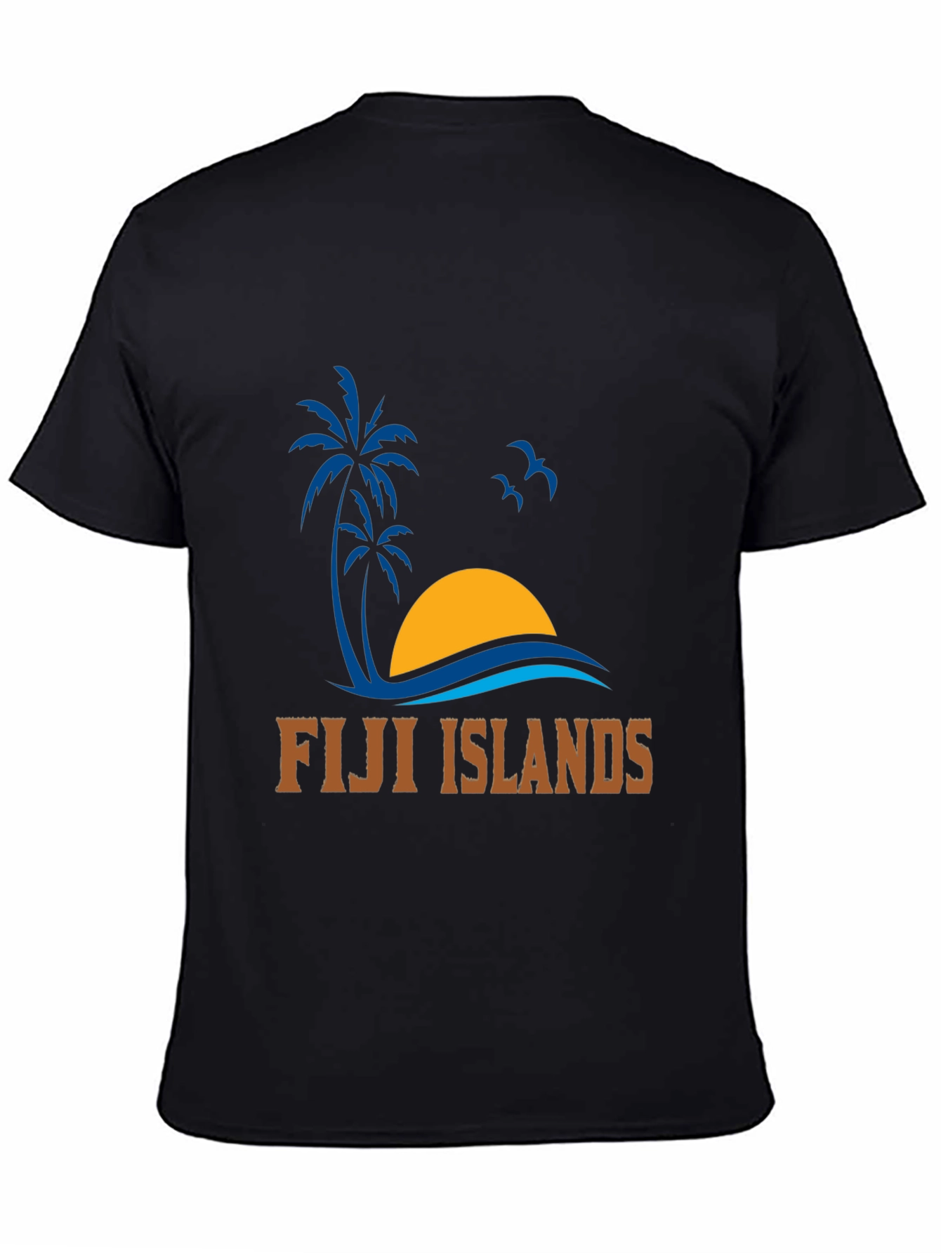 Fiji Islands Graphic Tee - Tropical Vacation T-Shirt