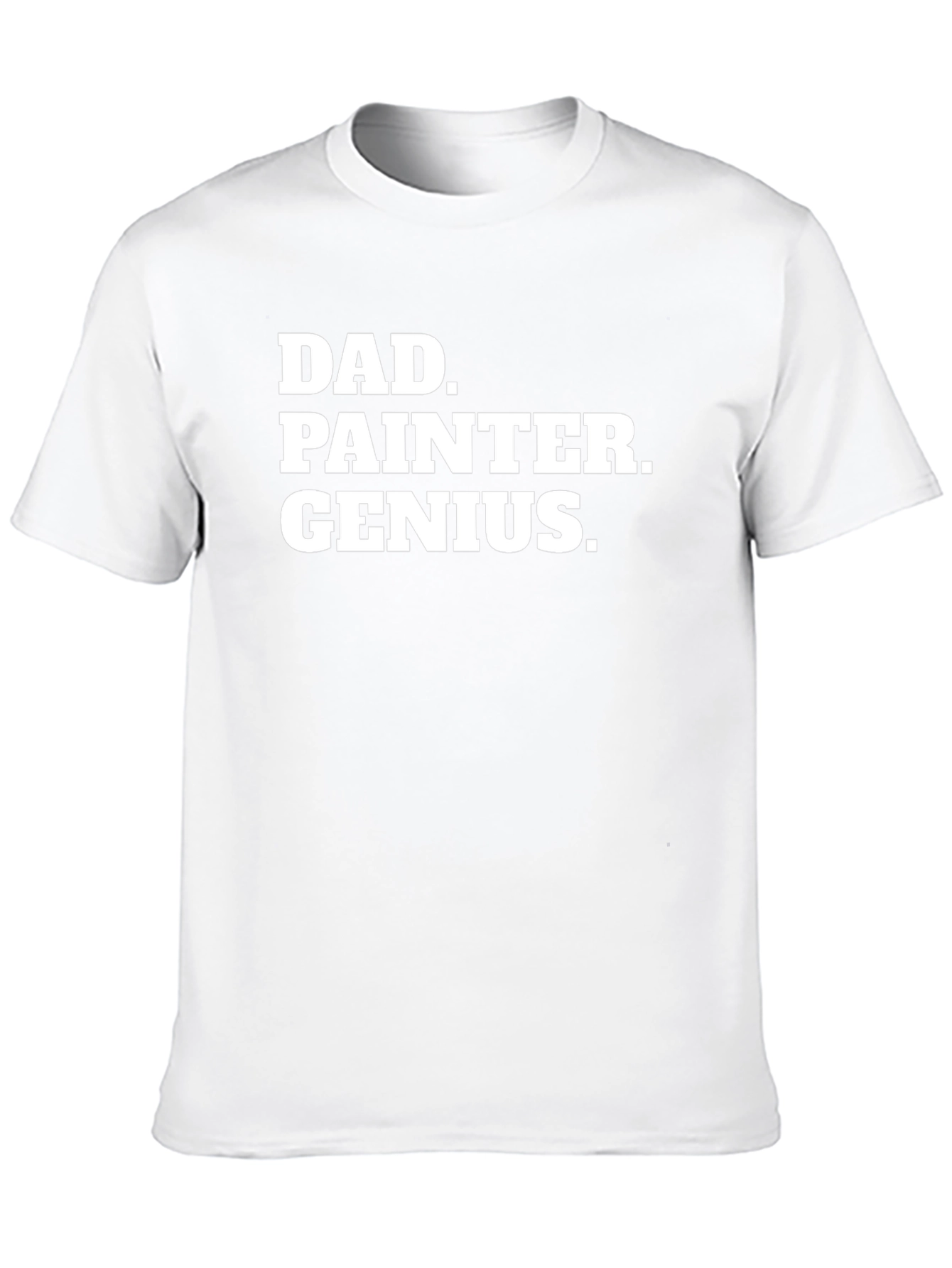 Dad Painter Genius T-Shirt - Funny Fathers Day Gift