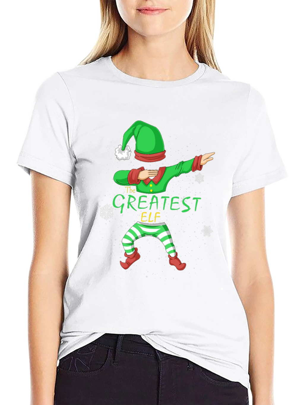 Greatest Elf Dabbing Christmas T-Shirt