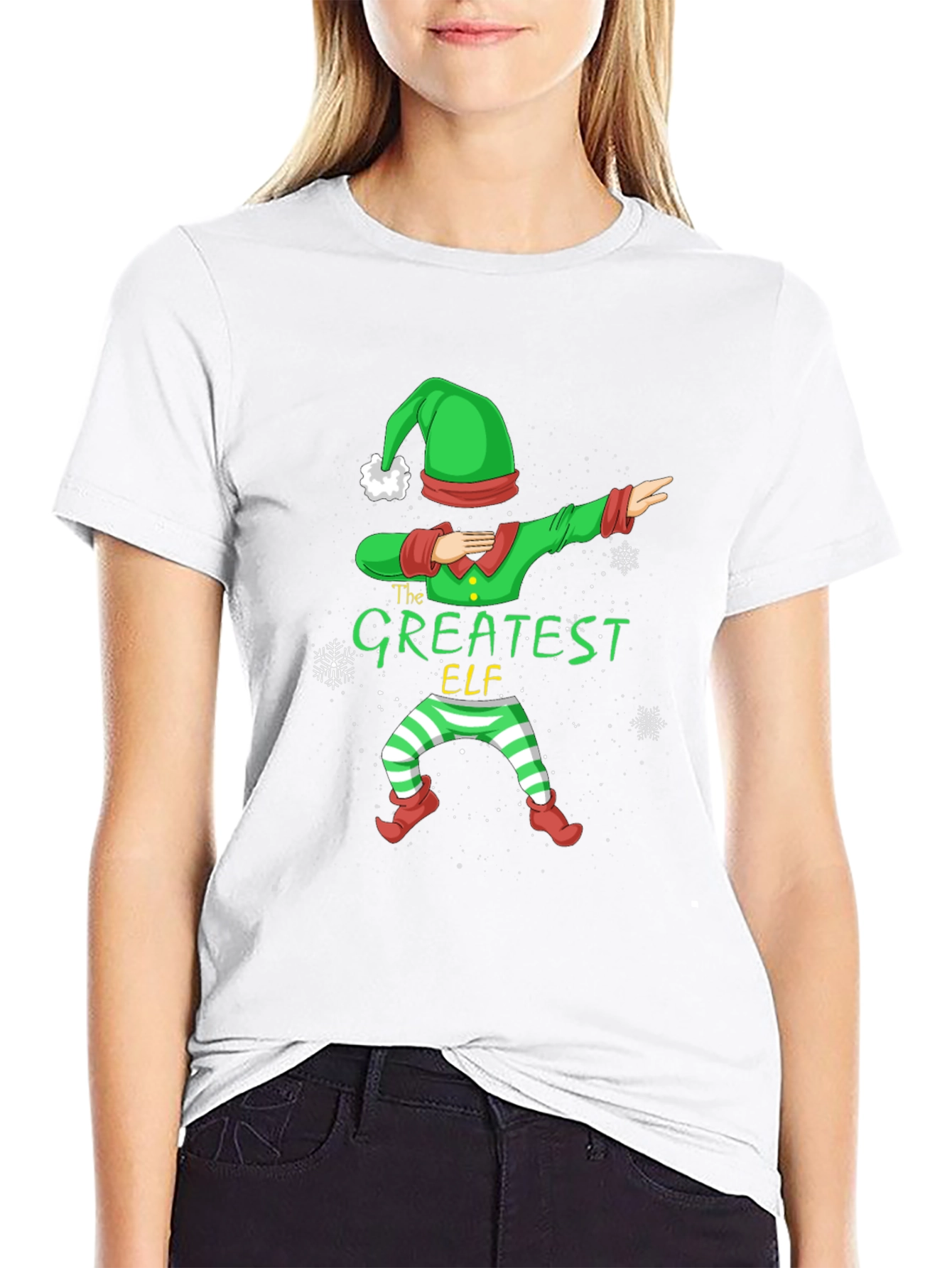 Greatest Elf Dabbing Christmas T-Shirt