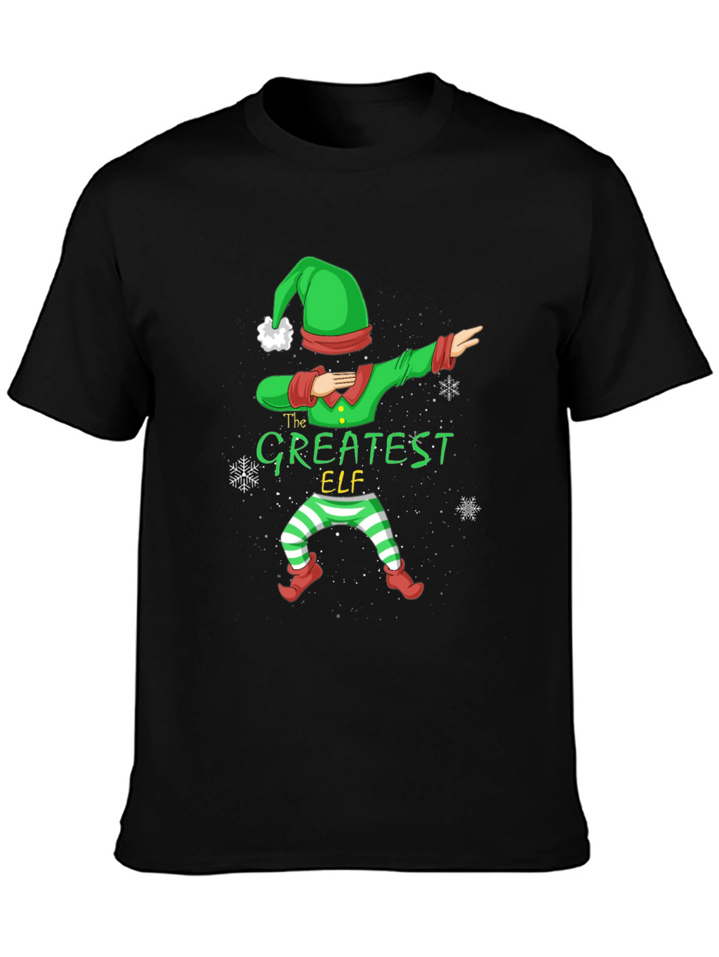Greatest Elf Dabbing Christmas T-Shirt