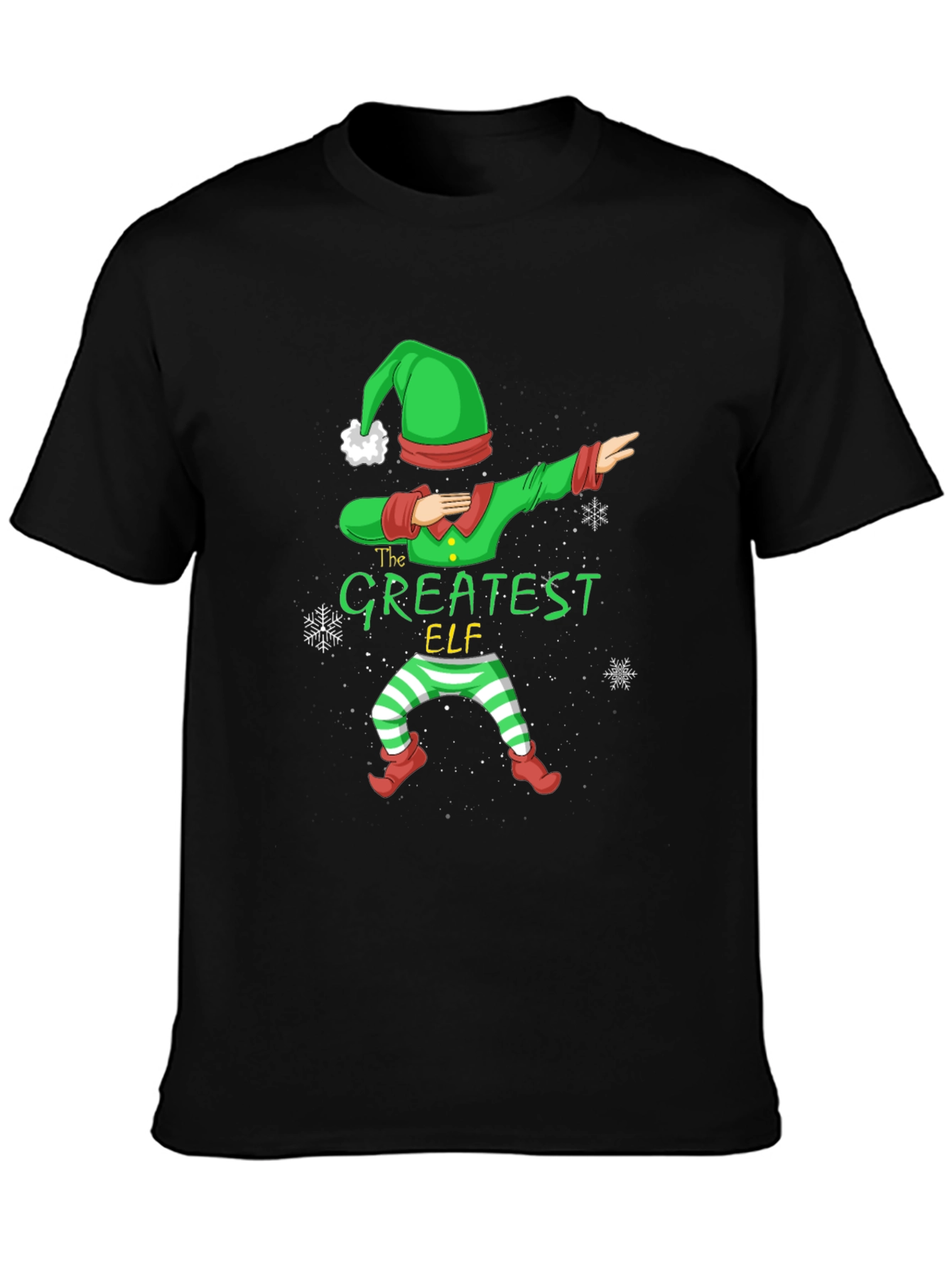 Greatest Elf Dabbing Christmas T-Shirt