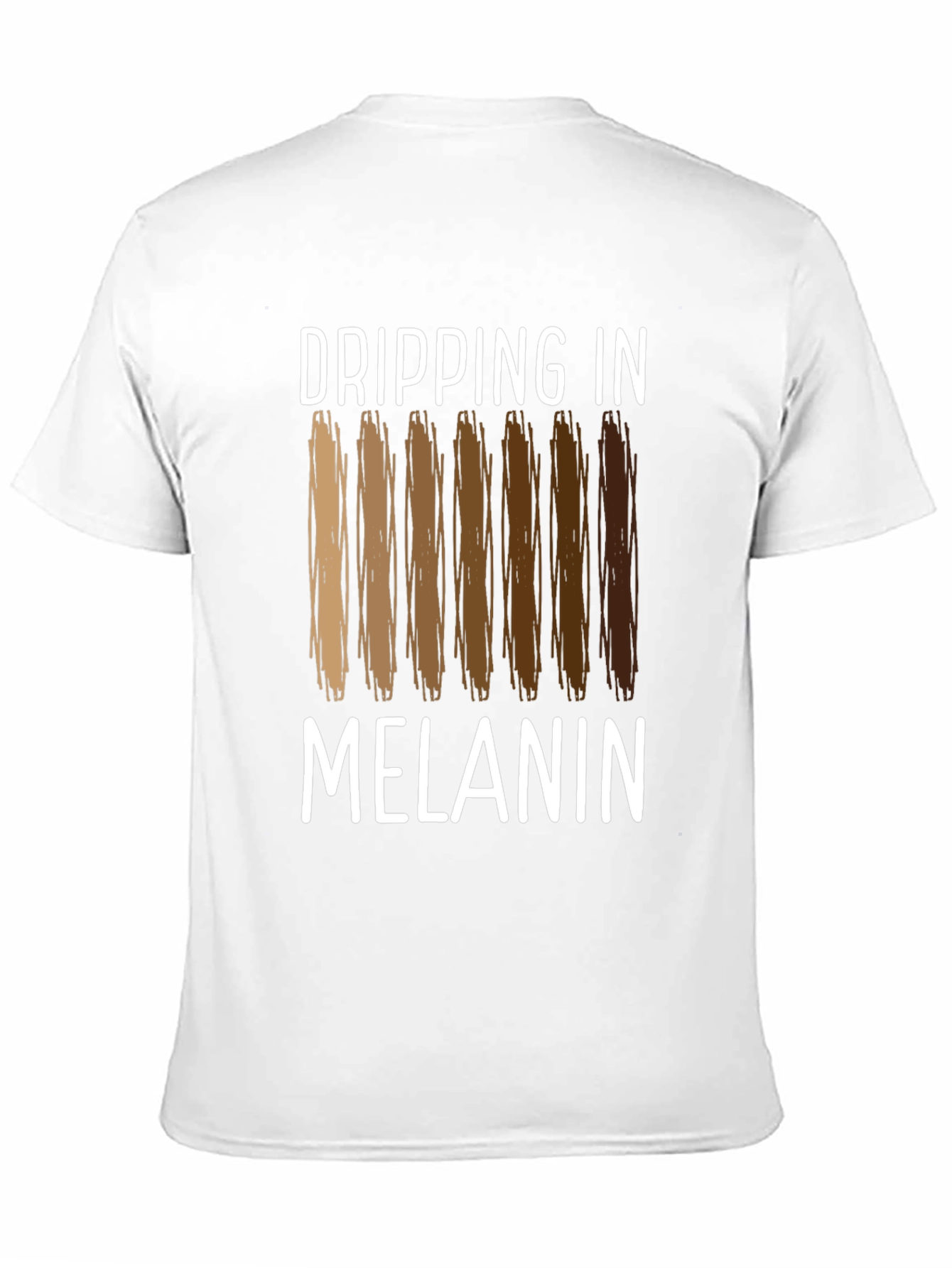 Dripping in Melanin Graphic Tee - Black