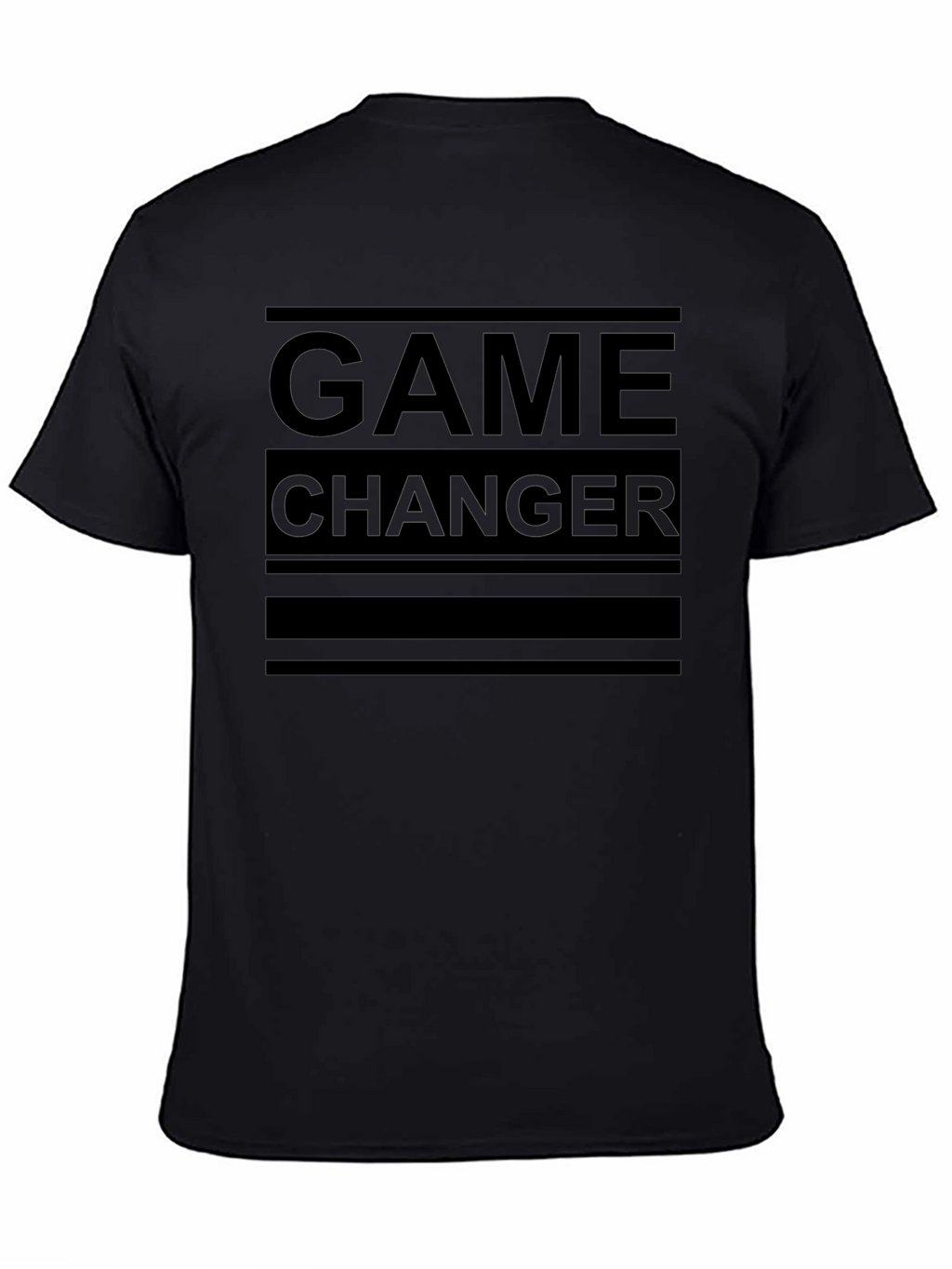 Game Changer Black Graphic Tee