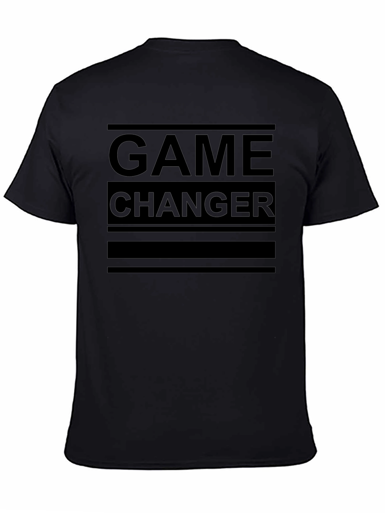 Game Changer Black Graphic Tee