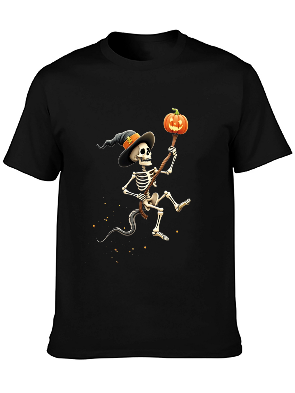 Spooky Skeleton Halloween T-Shirt
