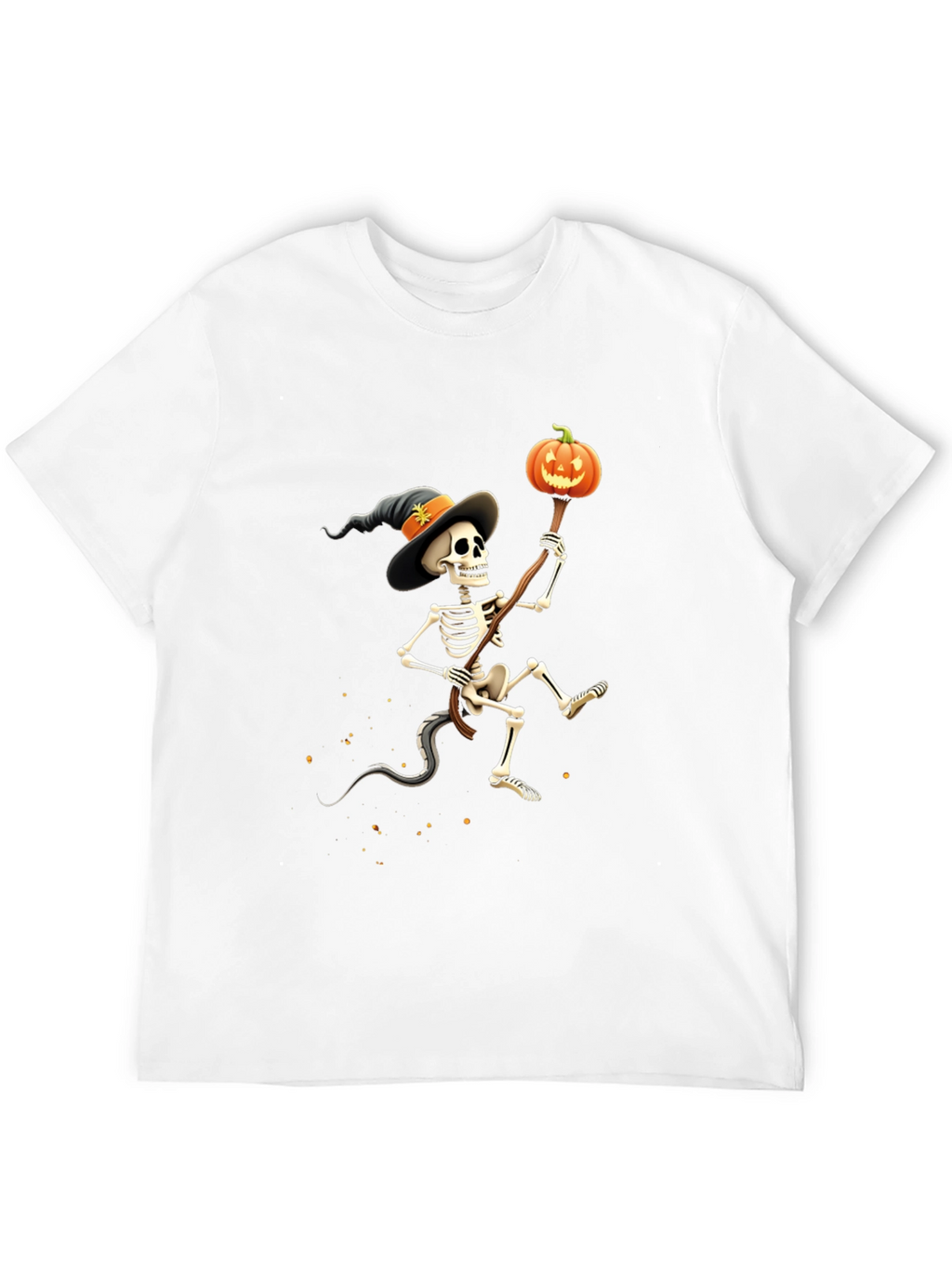 Spooky Skeleton Halloween T-Shirt