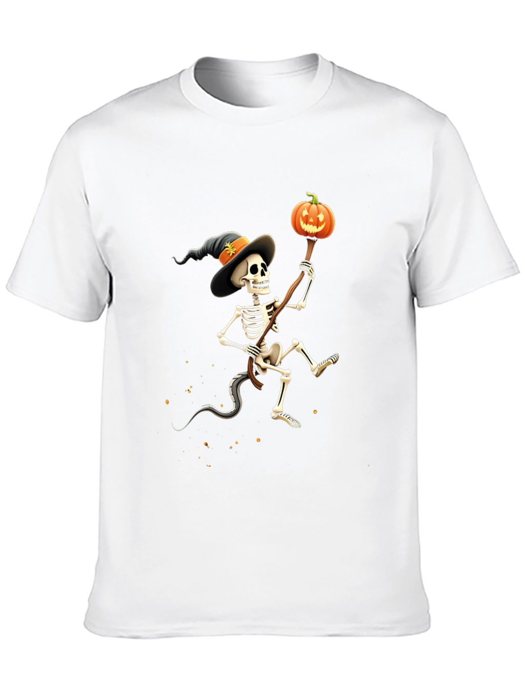 Spooky Skeleton Halloween T-Shirt