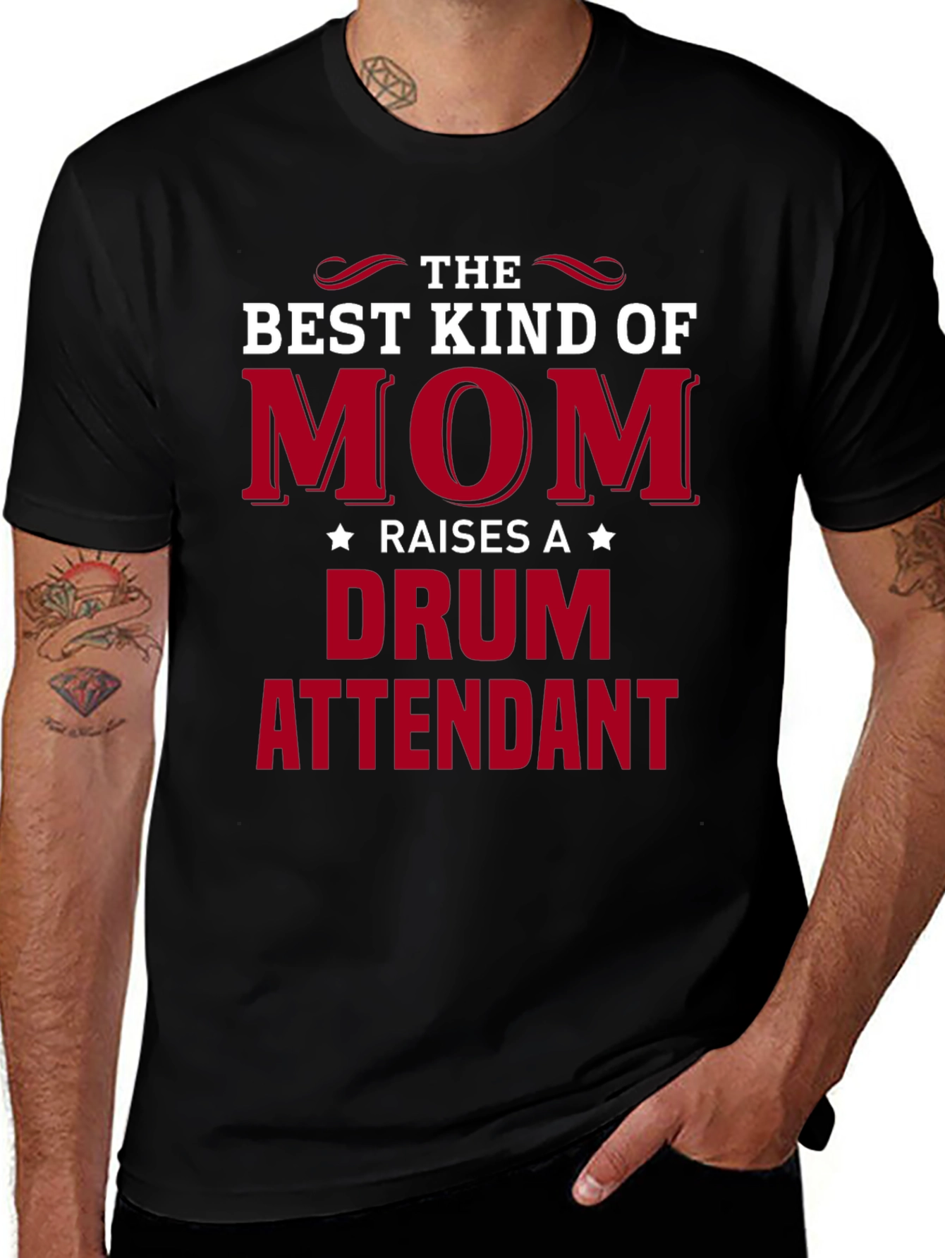 Best Kind of Mom Drum Attendant T-Shirt