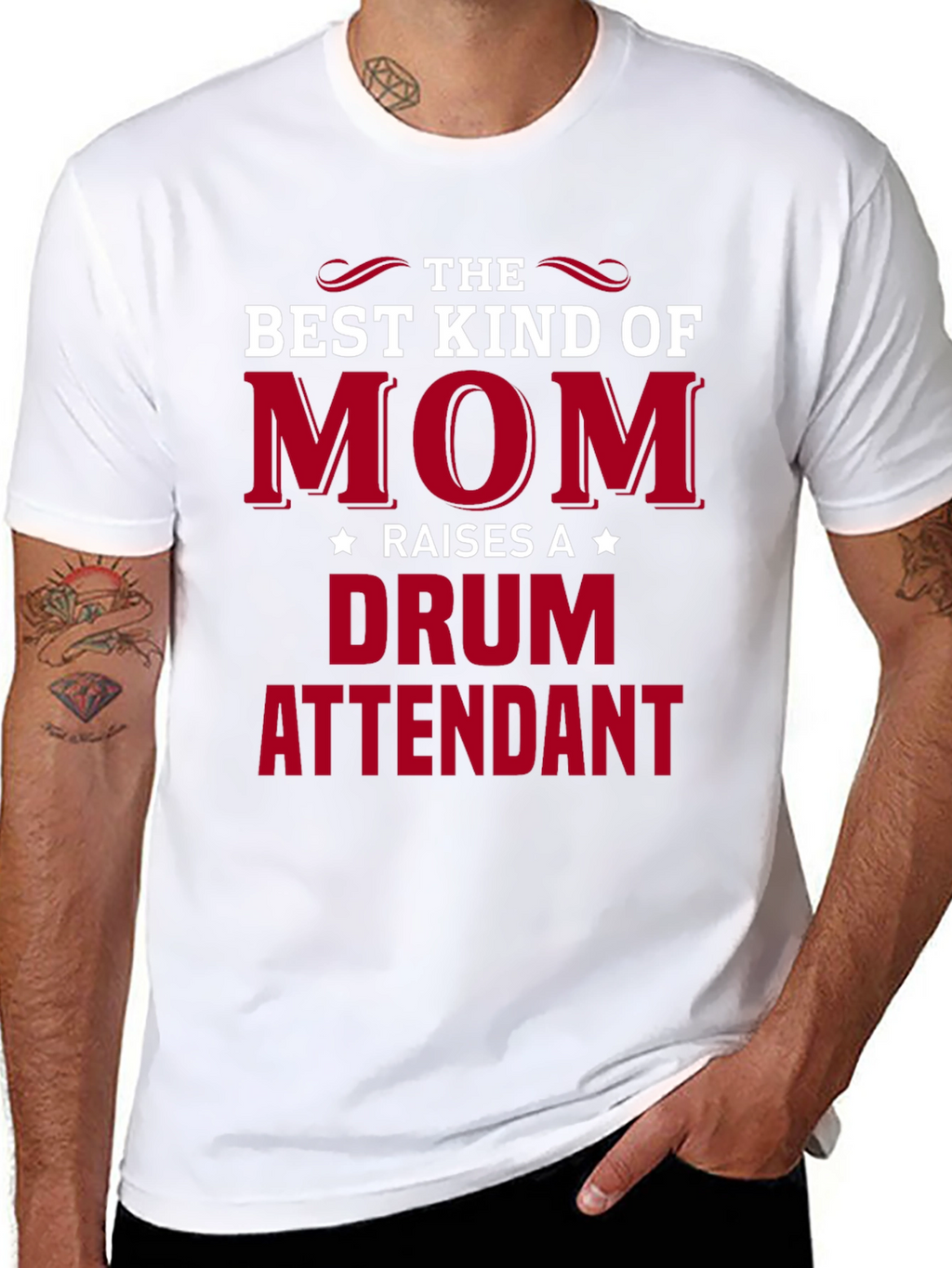 Best Kind of Mom Drum Attendant T-Shirt
