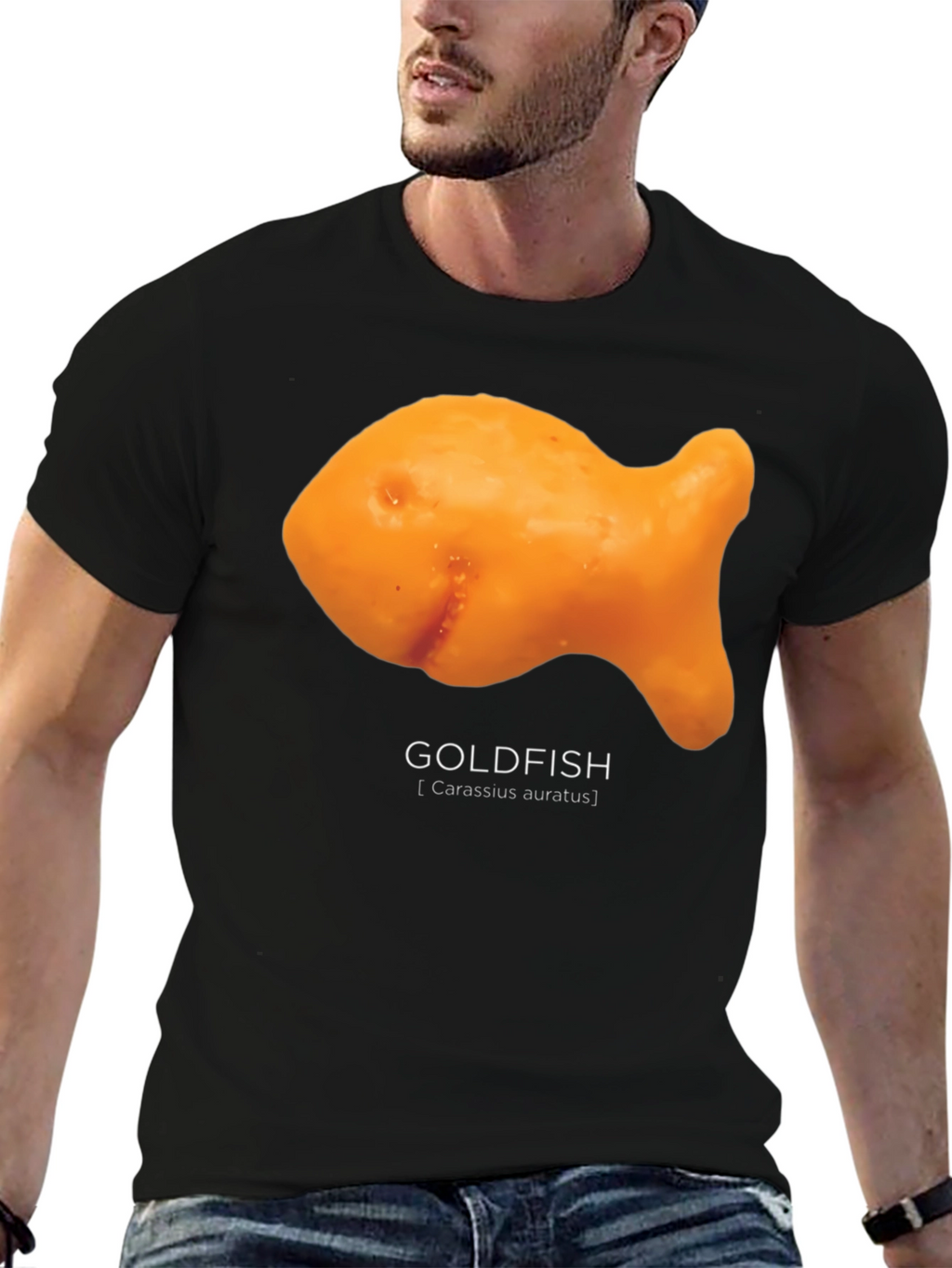 Goldfish Cracker T-Shirt - Funny Snack Tee