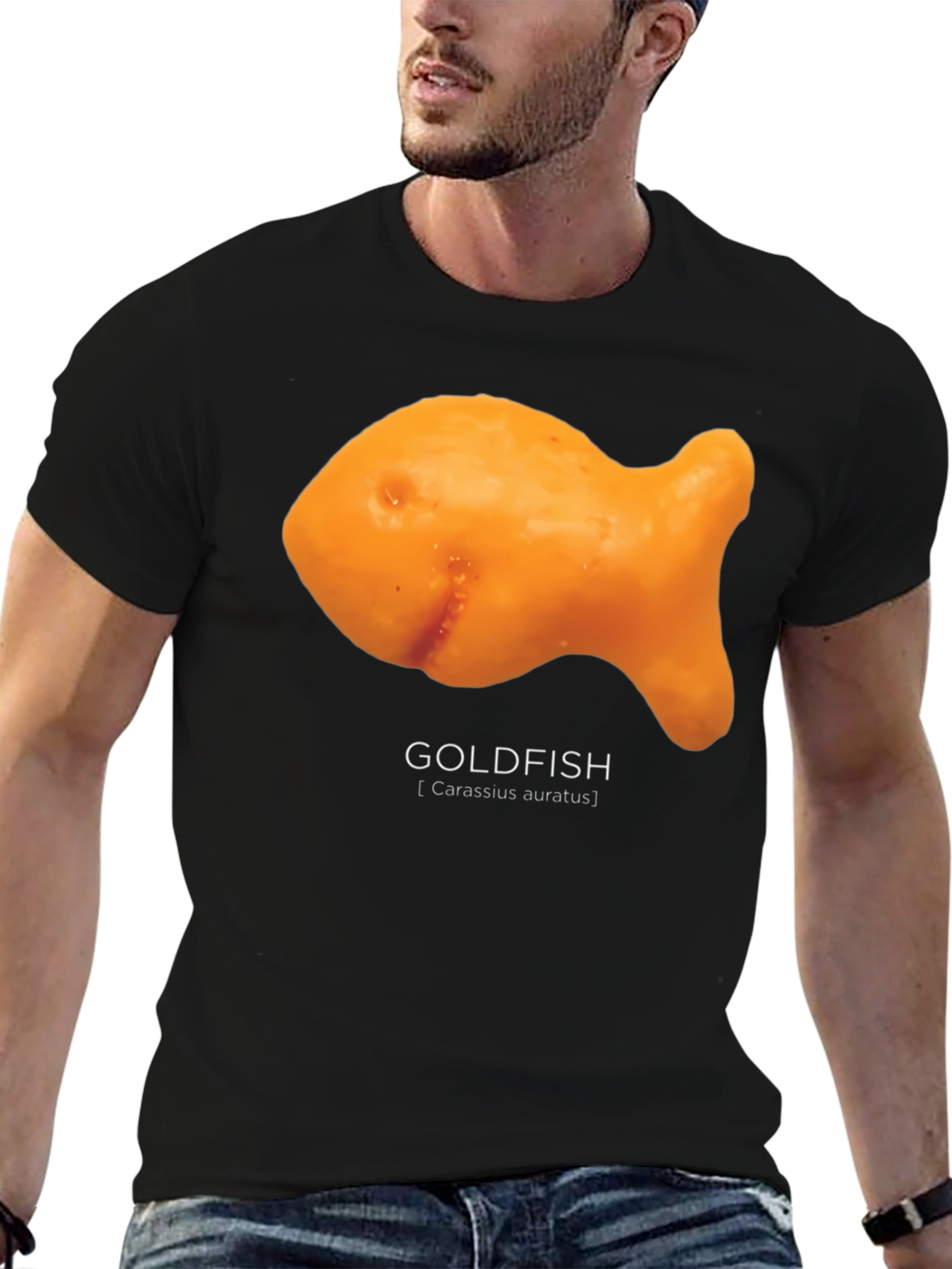 Goldfish Cracker T-Shirt - Funny Snack Tee