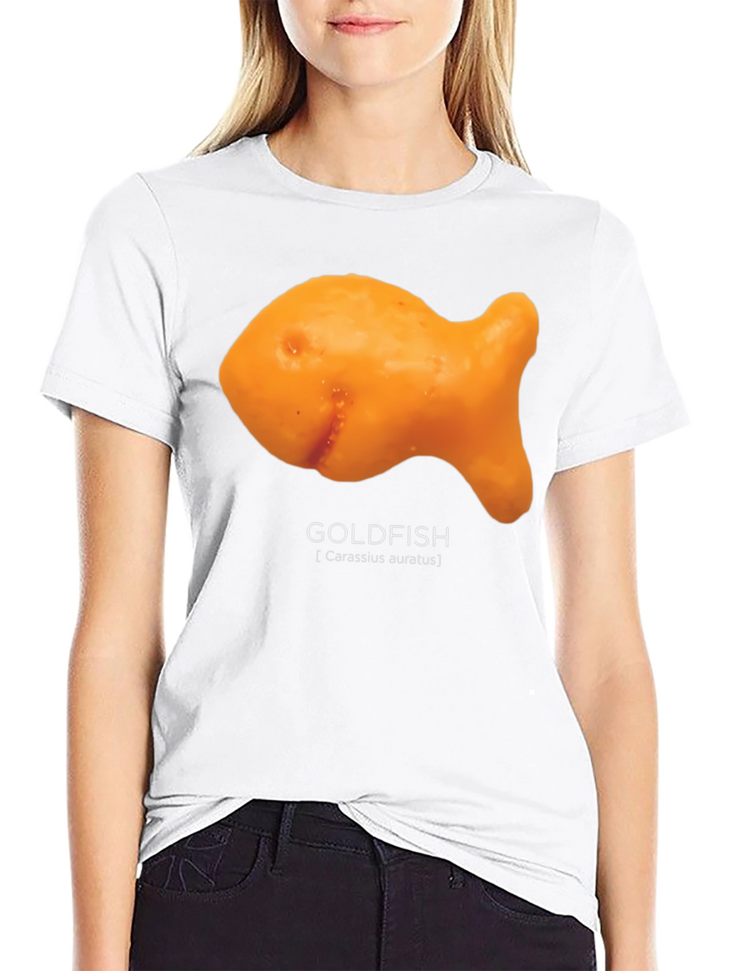 Goldfish Cracker T-Shirt - Funny Snack Tee