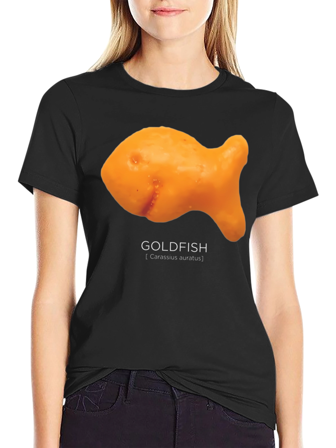 Goldfish Cracker T-Shirt - Funny Snack Tee