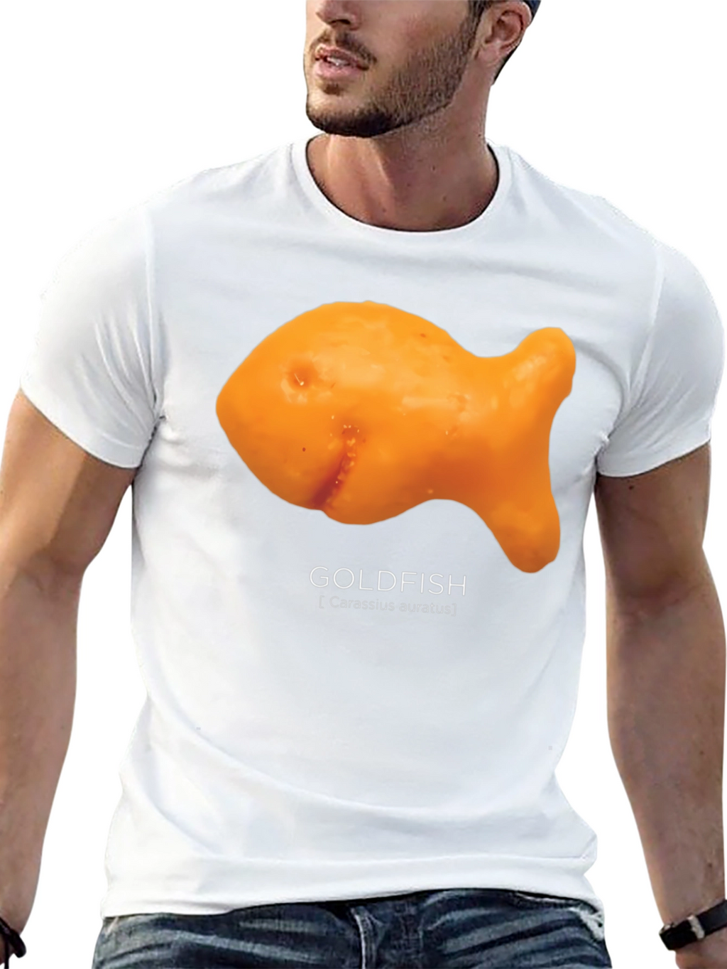 Goldfish Cracker T-Shirt - Funny Snack Tee