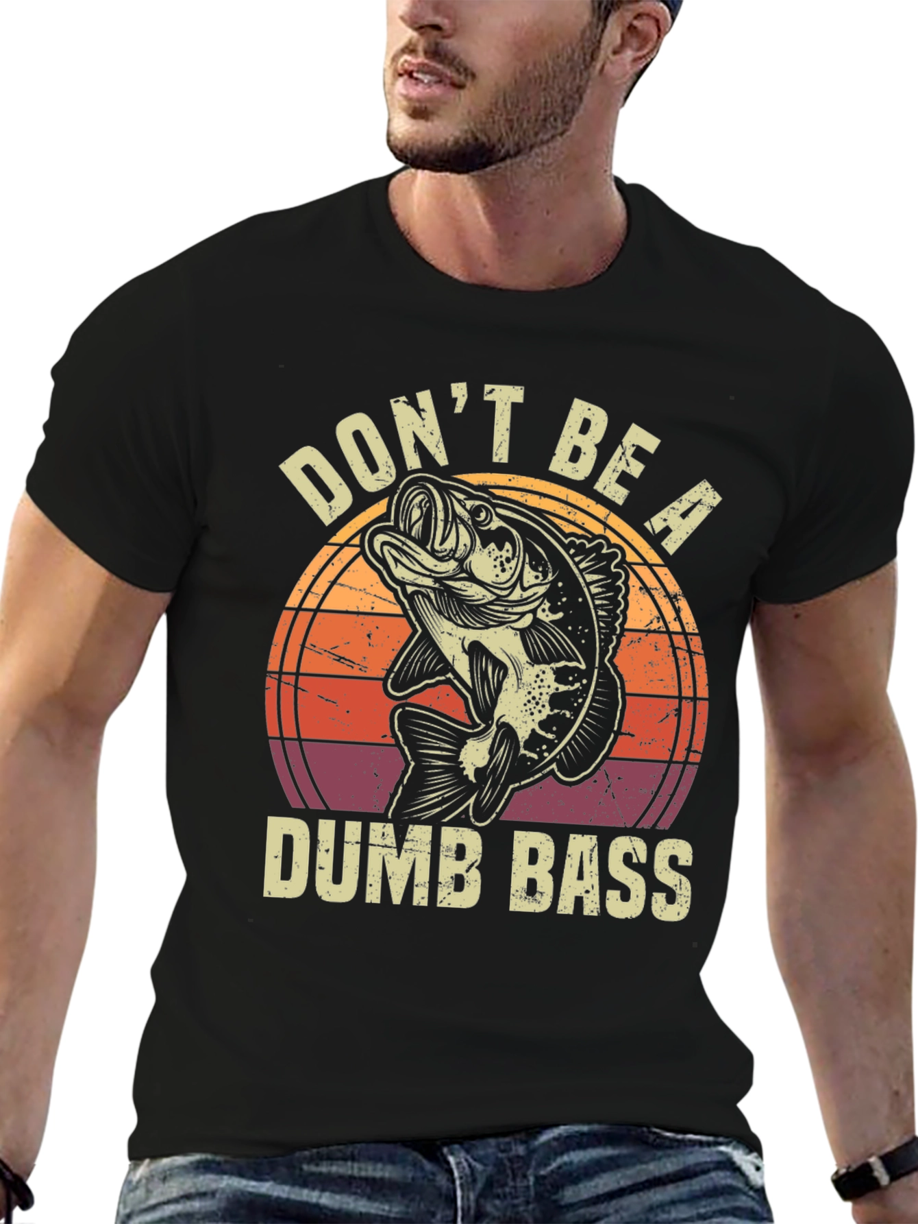 Dont Be A Dumb Bass Graphic T-Shirt