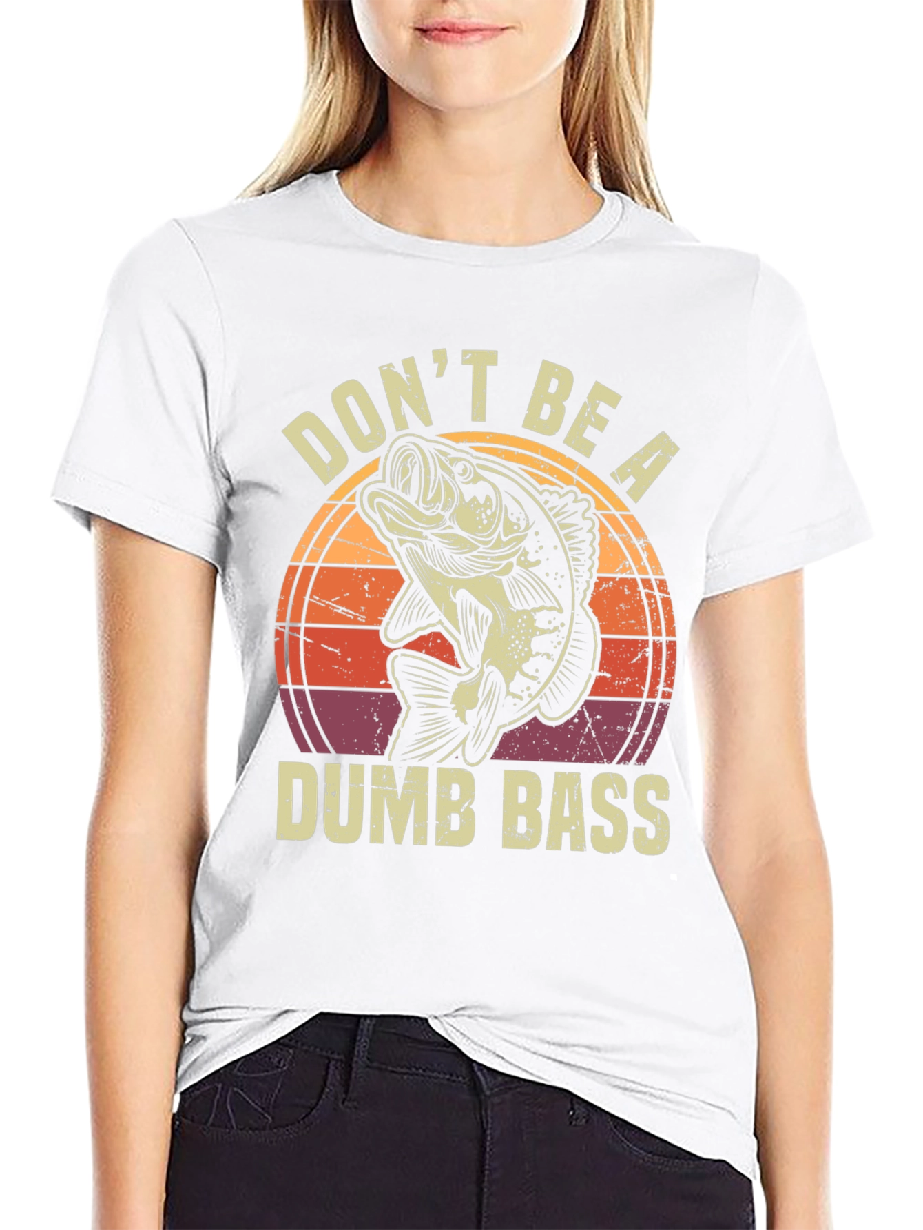 Dont Be A Dumb Bass Graphic T-Shirt