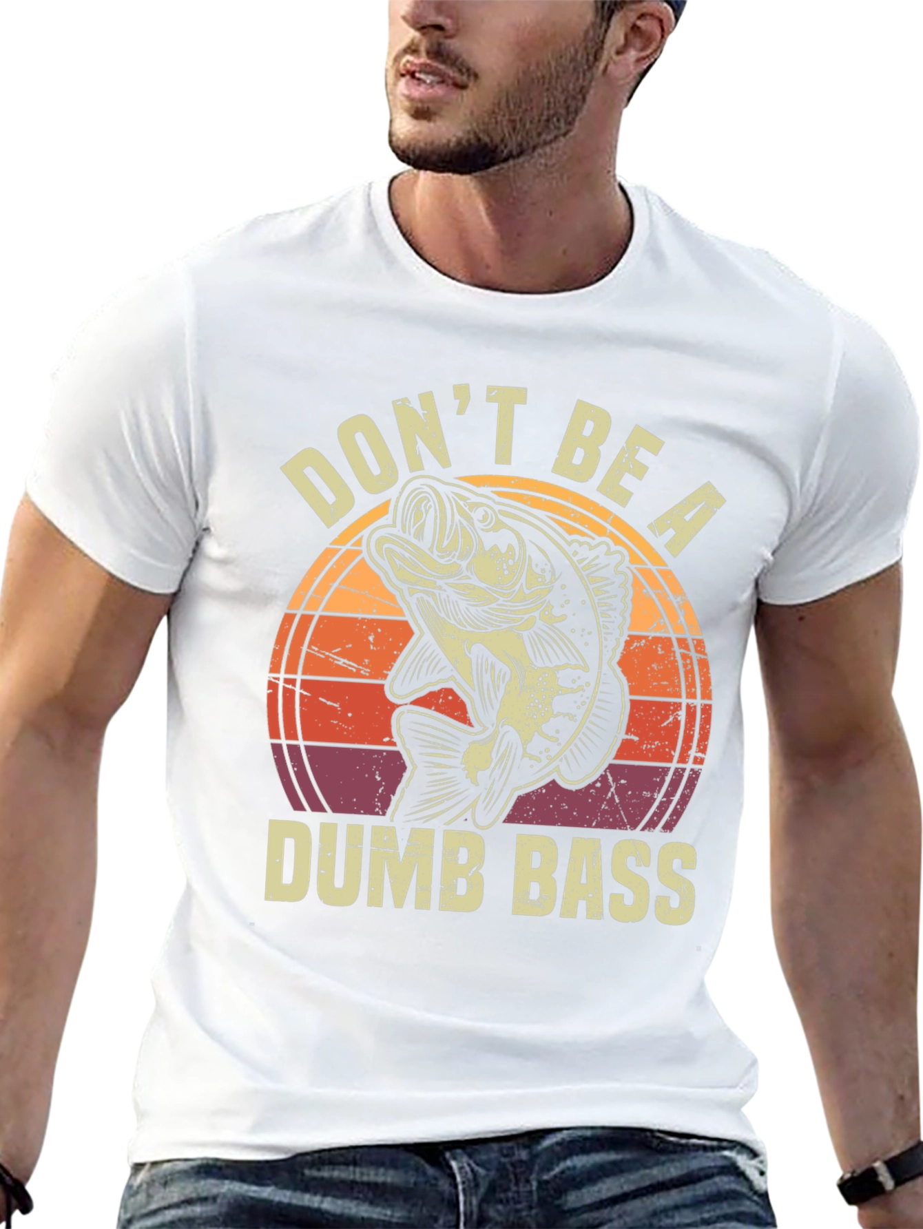 Dont Be A Dumb Bass Graphic T-Shirt