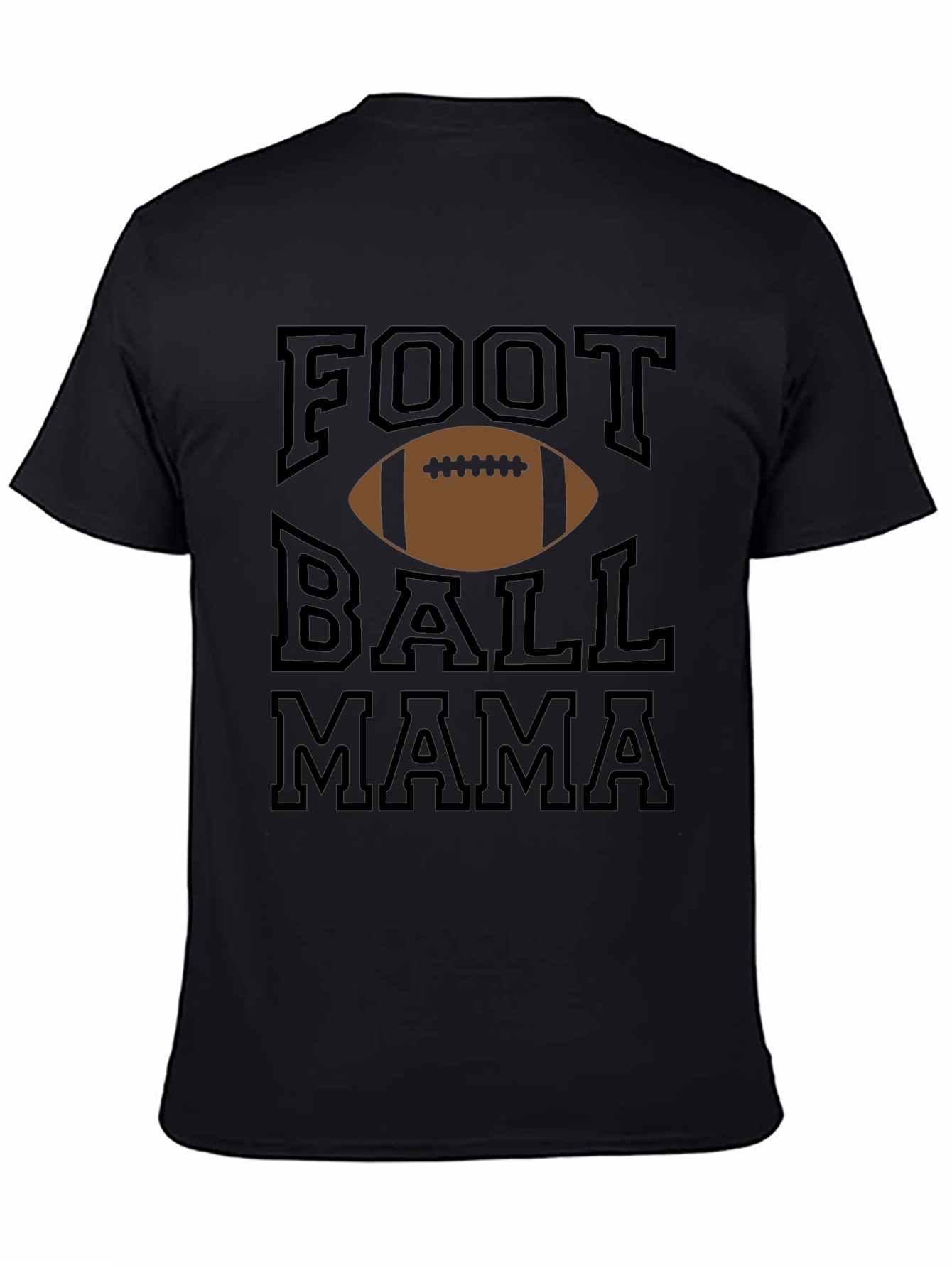 Football Mama Graphic T-Shirt
