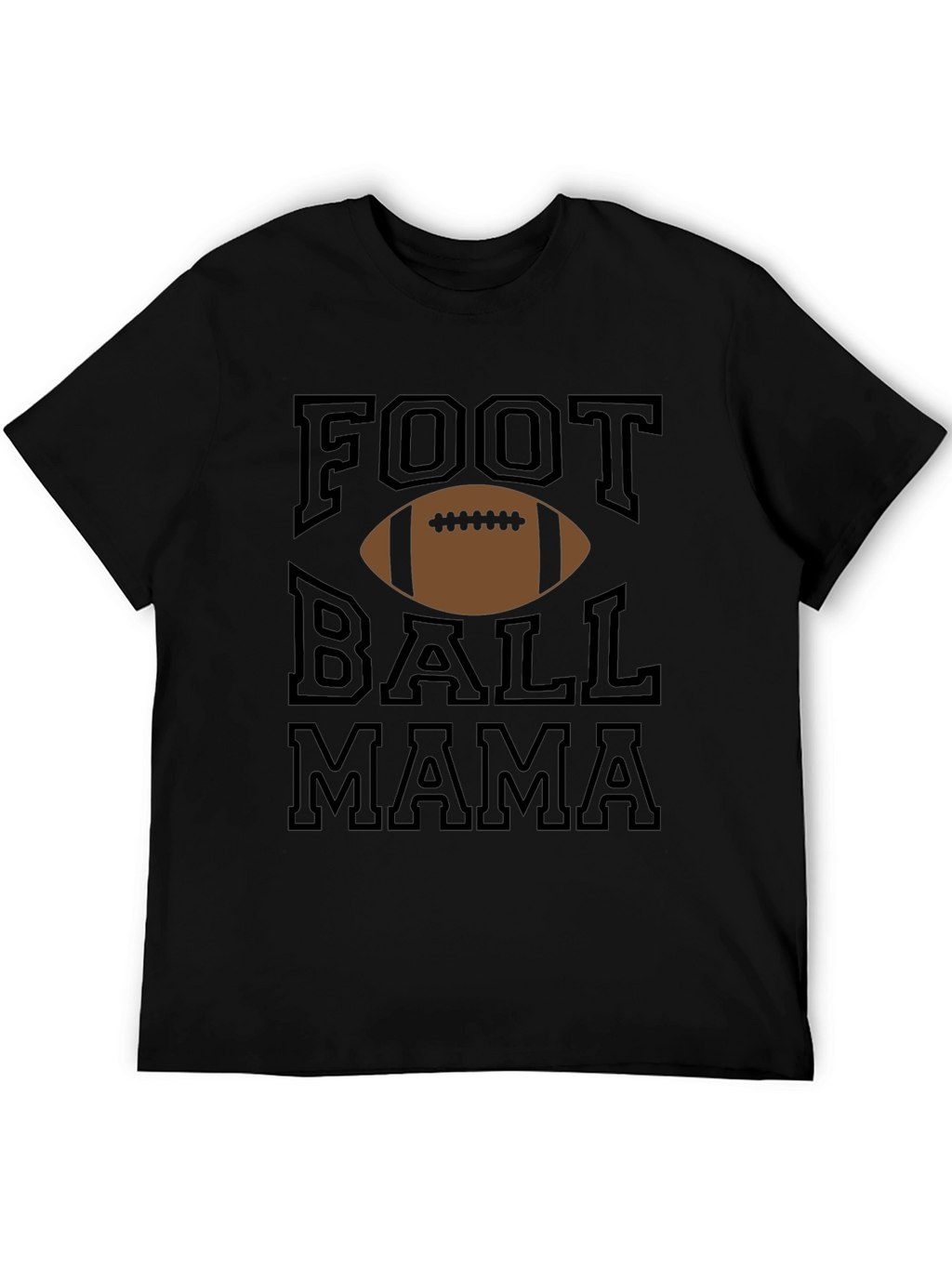 Football Mama Graphic T-Shirt
