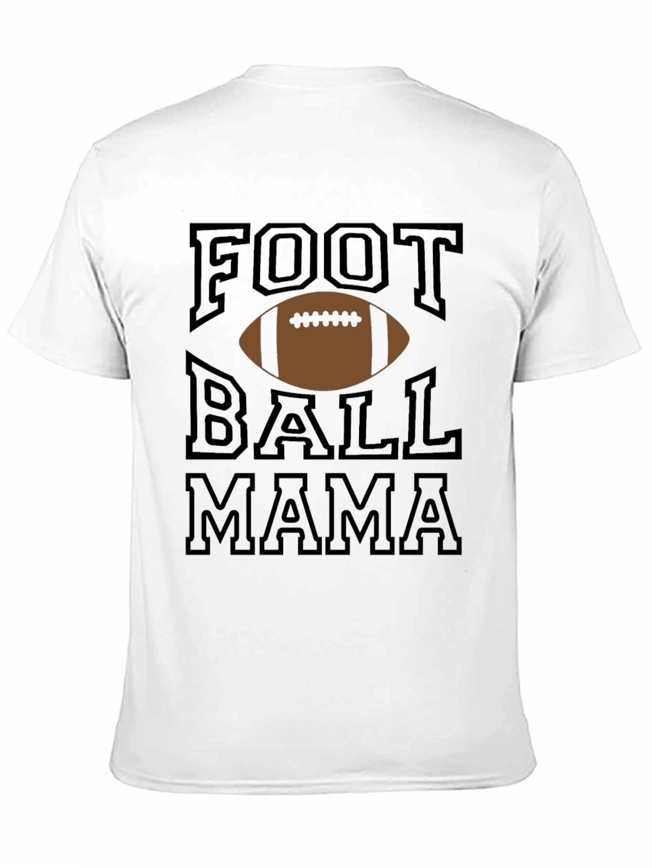 Football Mama Graphic T-Shirt