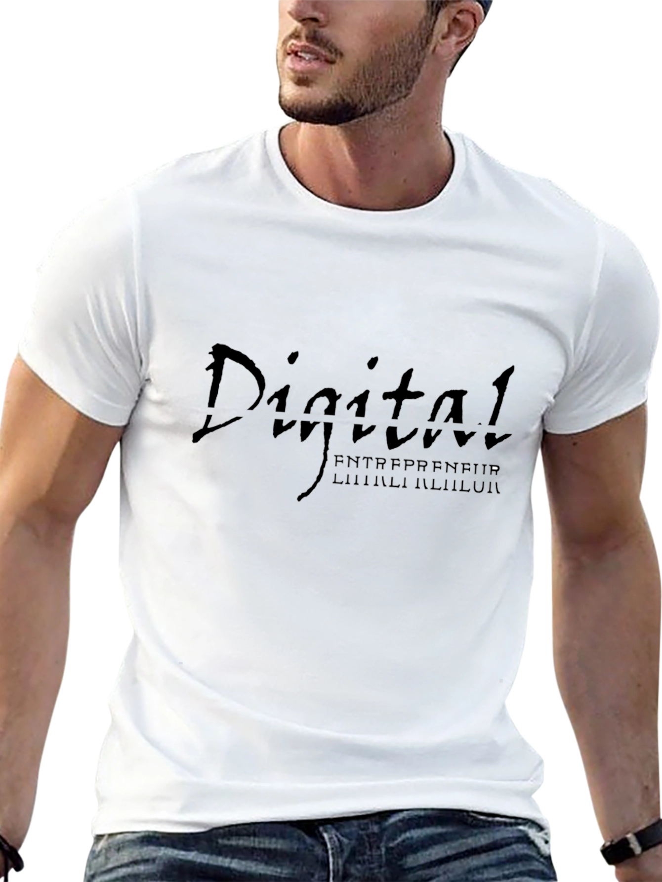 Digital Entrepreneur Graphic Tee - Black