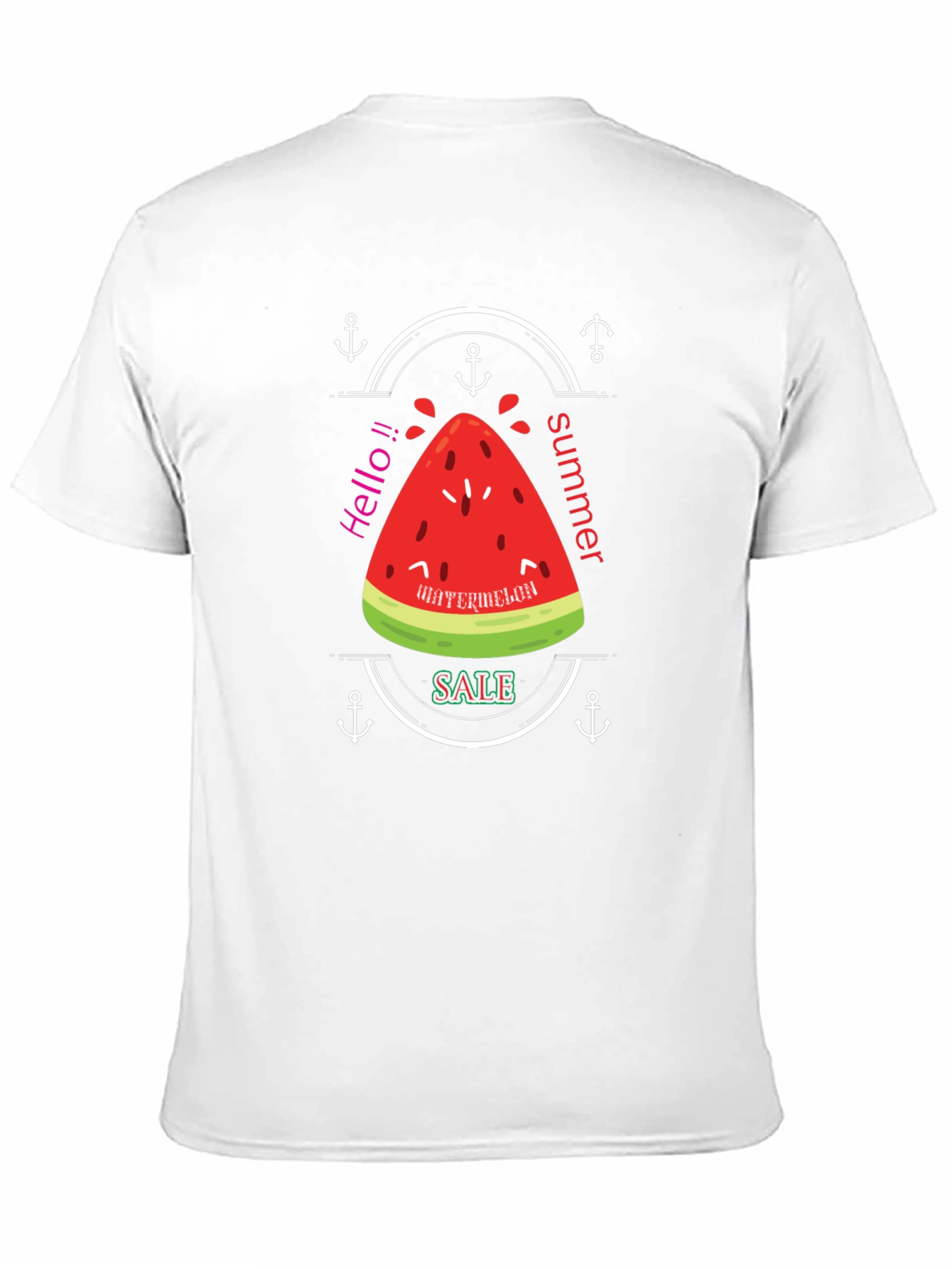 Summer Watermelon Graphic T-Shirt