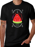 Summer Watermelon Graphic T-Shirt