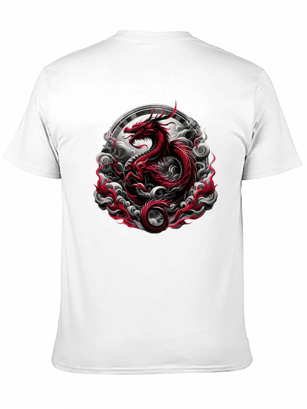 Red Dragon Graphic Tee - Bold Statement Piece
