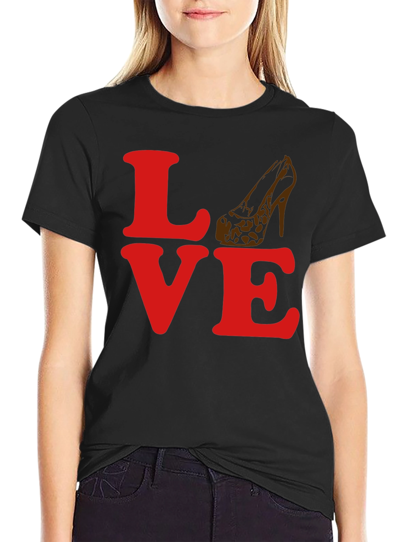 Love Heels Graphic T-Shirt