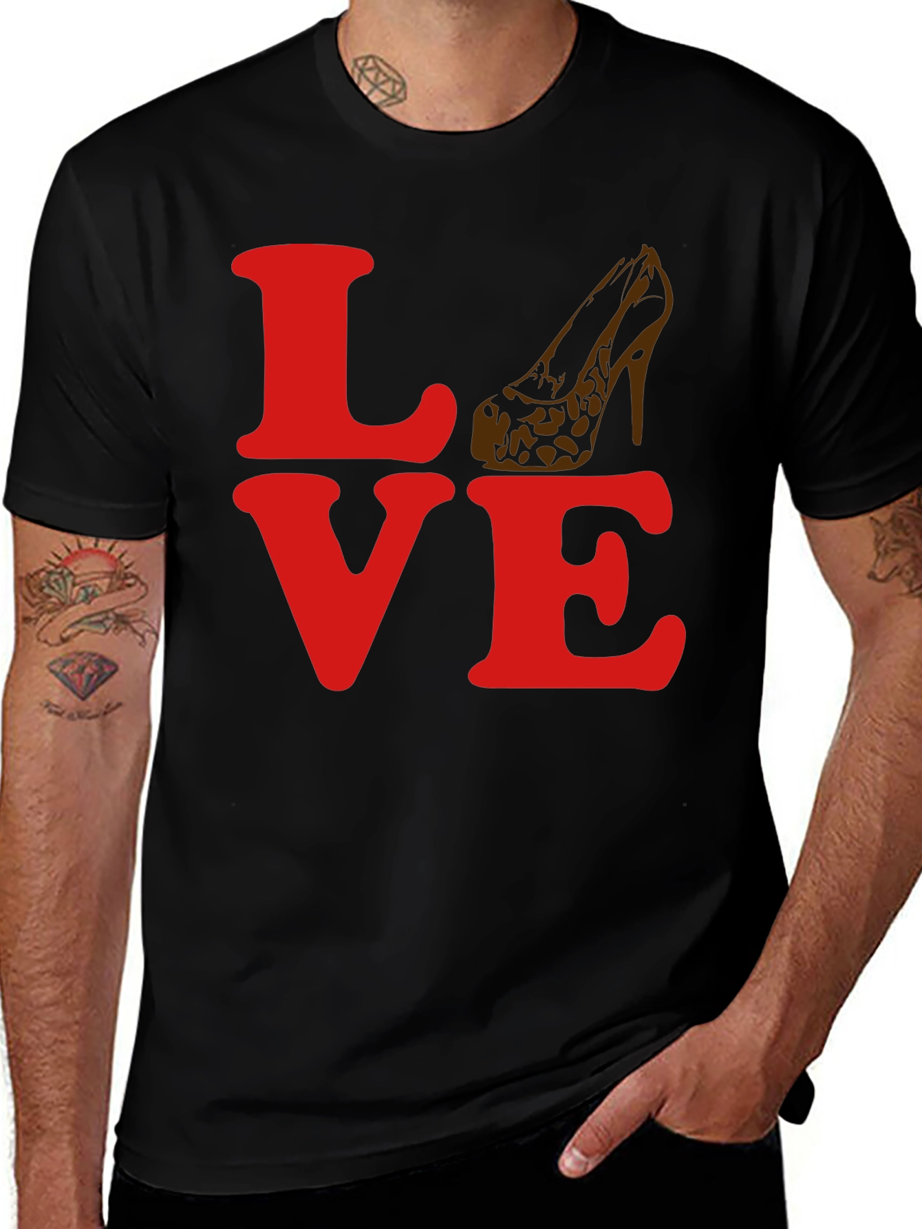 Love Heels Graphic T-Shirt