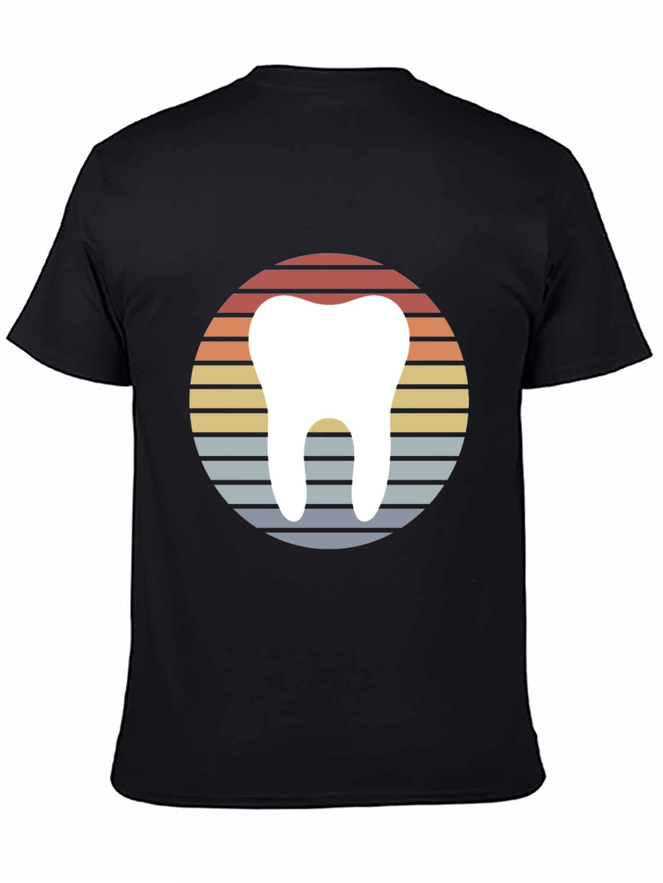 Retro Dentist Tooth Graphic T-Shirt
