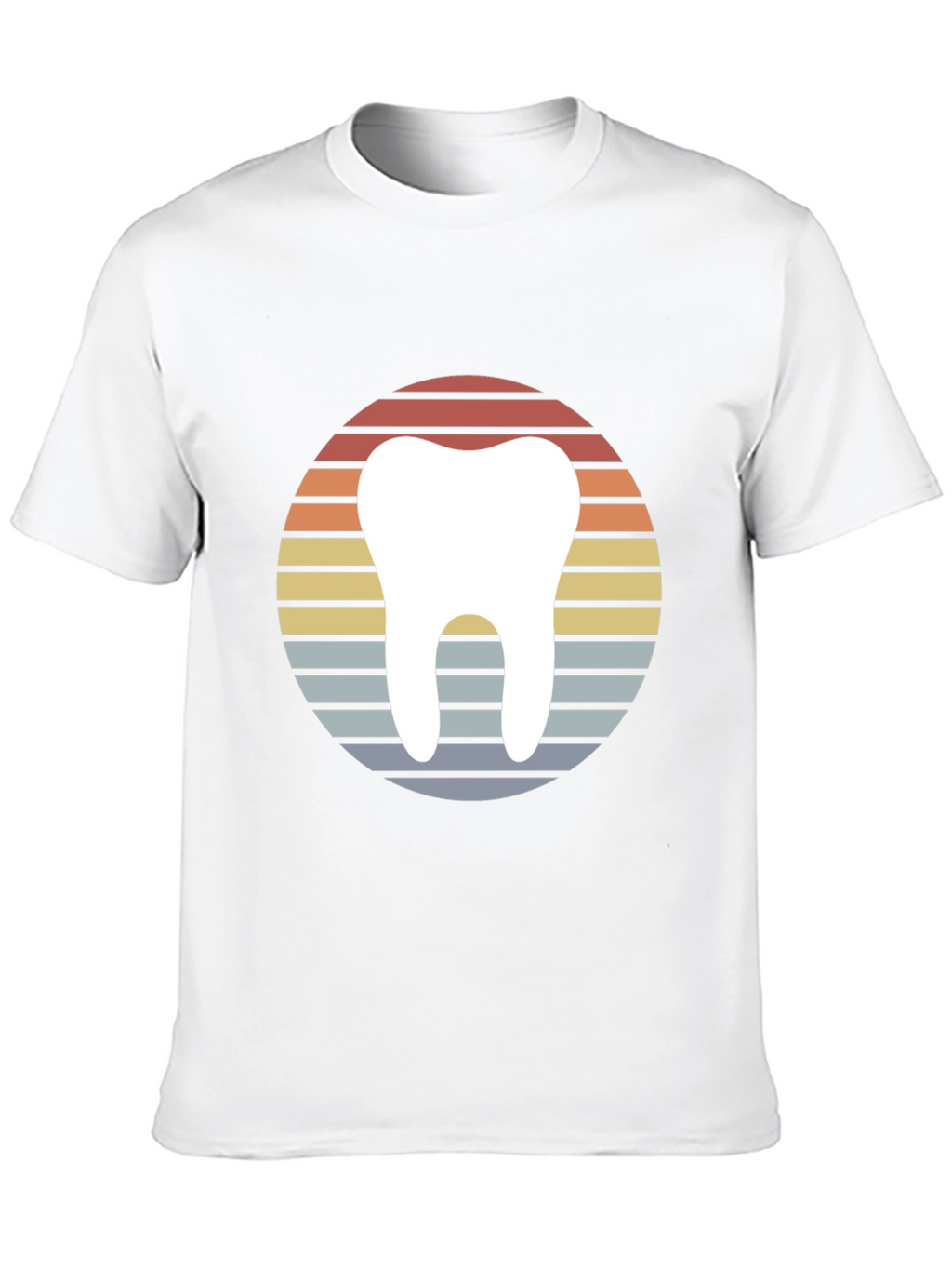 Retro Dentist Tooth Graphic T-Shirt