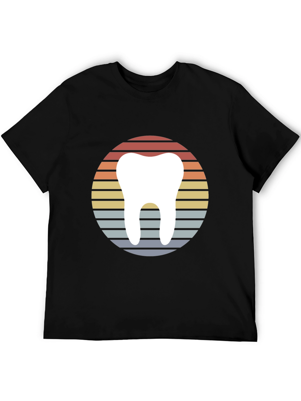 Retro Dentist Tooth Graphic T-Shirt