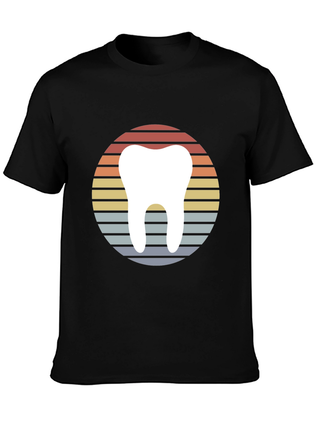 Retro Dentist Tooth Graphic T-Shirt