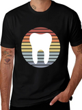 Retro Dentist Tooth Graphic T-Shirt