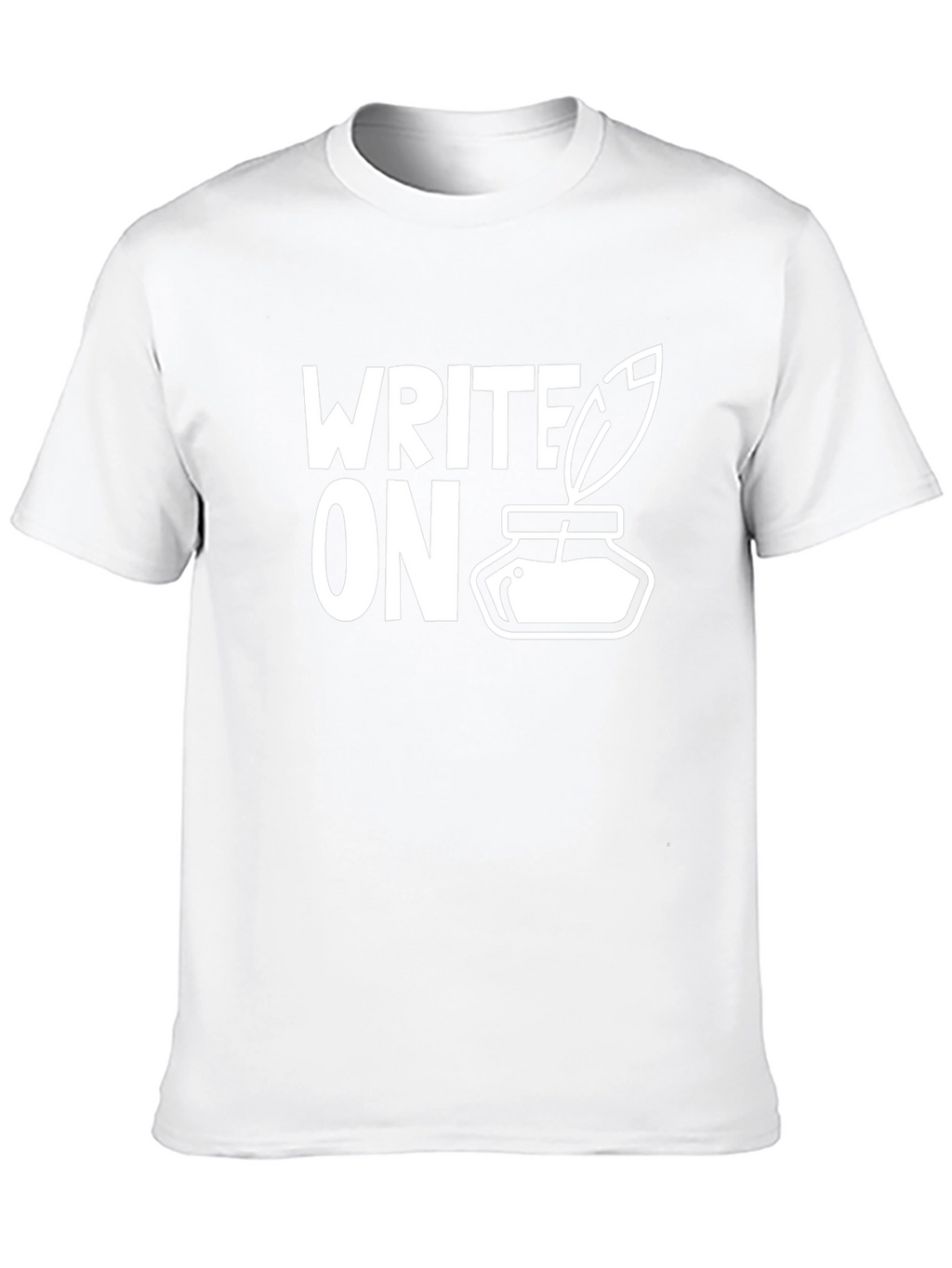 Write On Inkwell T-Shirt - Black Creative Tee